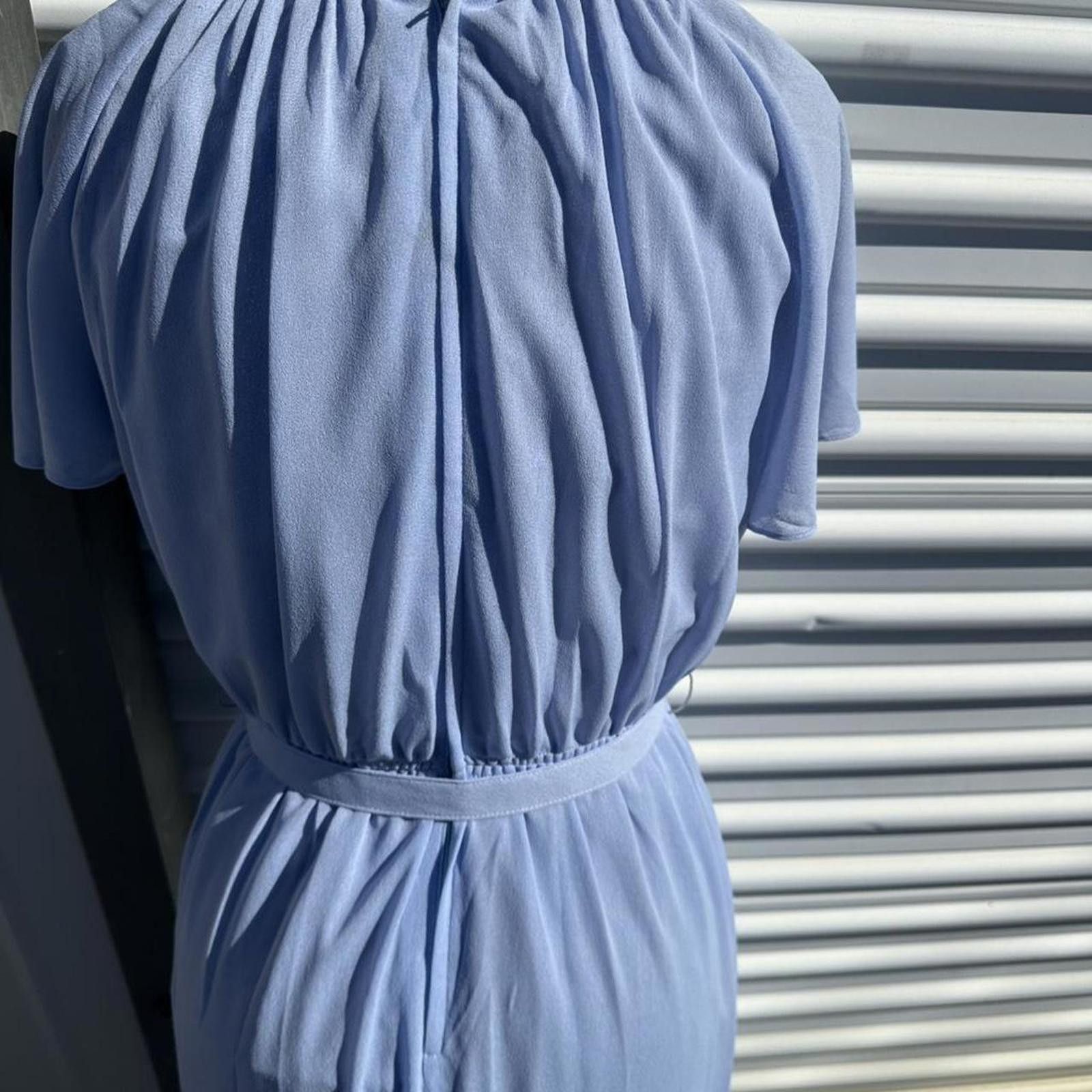 Other Blue 1950s midi dress with floral print,vintage Size S / US 4 / IT 40 - 4 Thumbnail