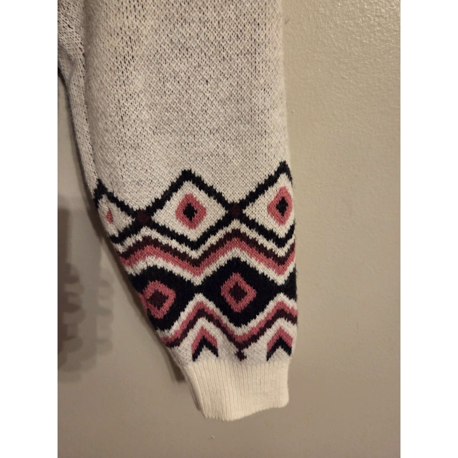 Torrid Torrid Sweater Fair Isle Wide Neckline Pullover 3X 3X Multicolor Crew Long Sleeve Acrylic Nylon Machine Washable Casual Womens Size XXL / US 16-18 / IT 52-54 - 4 Thumbnail