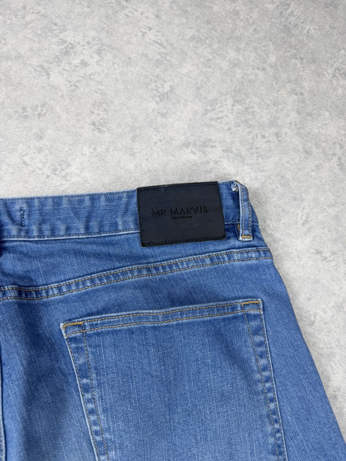 Other Mr Marvis Blue Denim Jeans Men’s Size 36x32 Size US 36 / EU 52 - 9 Thumbnail