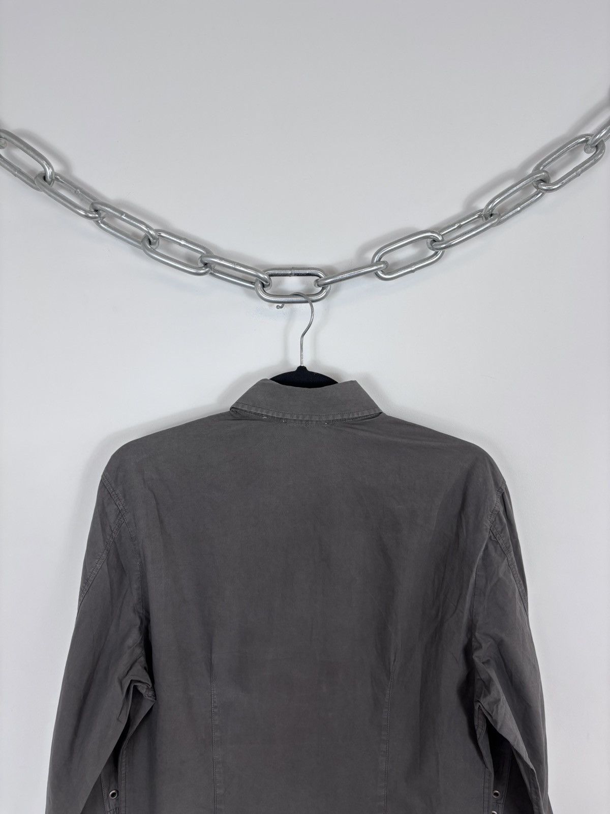 Moschino Vintage Moschino Jeans Men’s Khaki Brown Long Sleeve Shirt Size US M / EU 48-50 / 2 - 19 Thumbnail