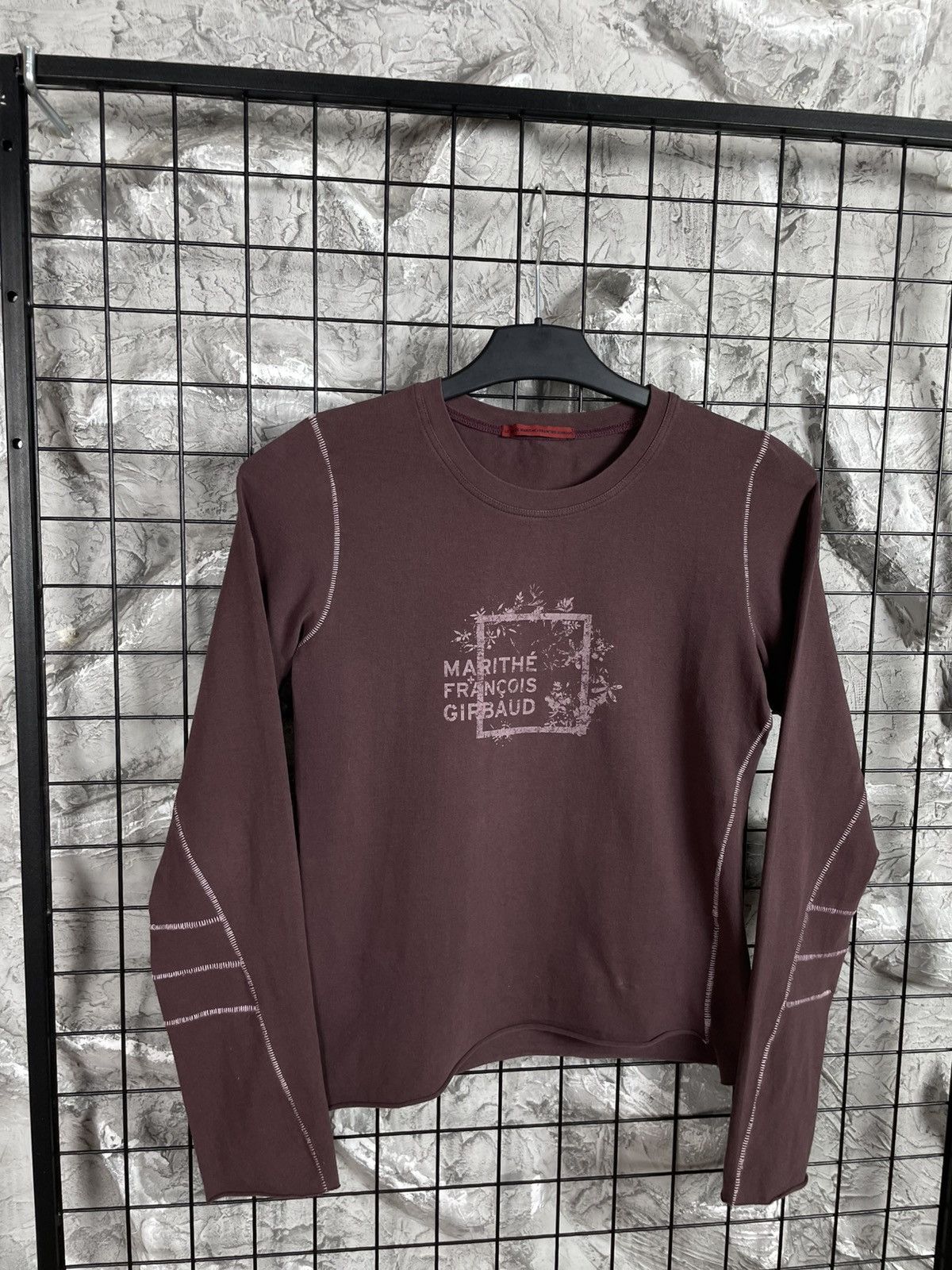 Marithe + Francois Girbaud M+ Francois Girbaud Rare Avant Garde Contrast Stitch Y2K Top Size S / US 4 / IT 40 - 3 Thumbnail