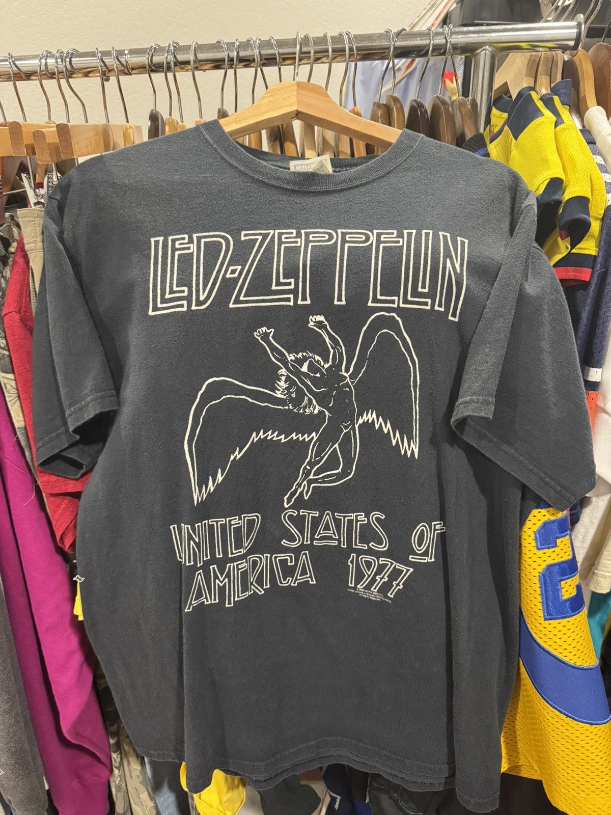 Hanes Led Zepplin band tee Size US M / EU 48-50 / 2 - 1 Thumbnail