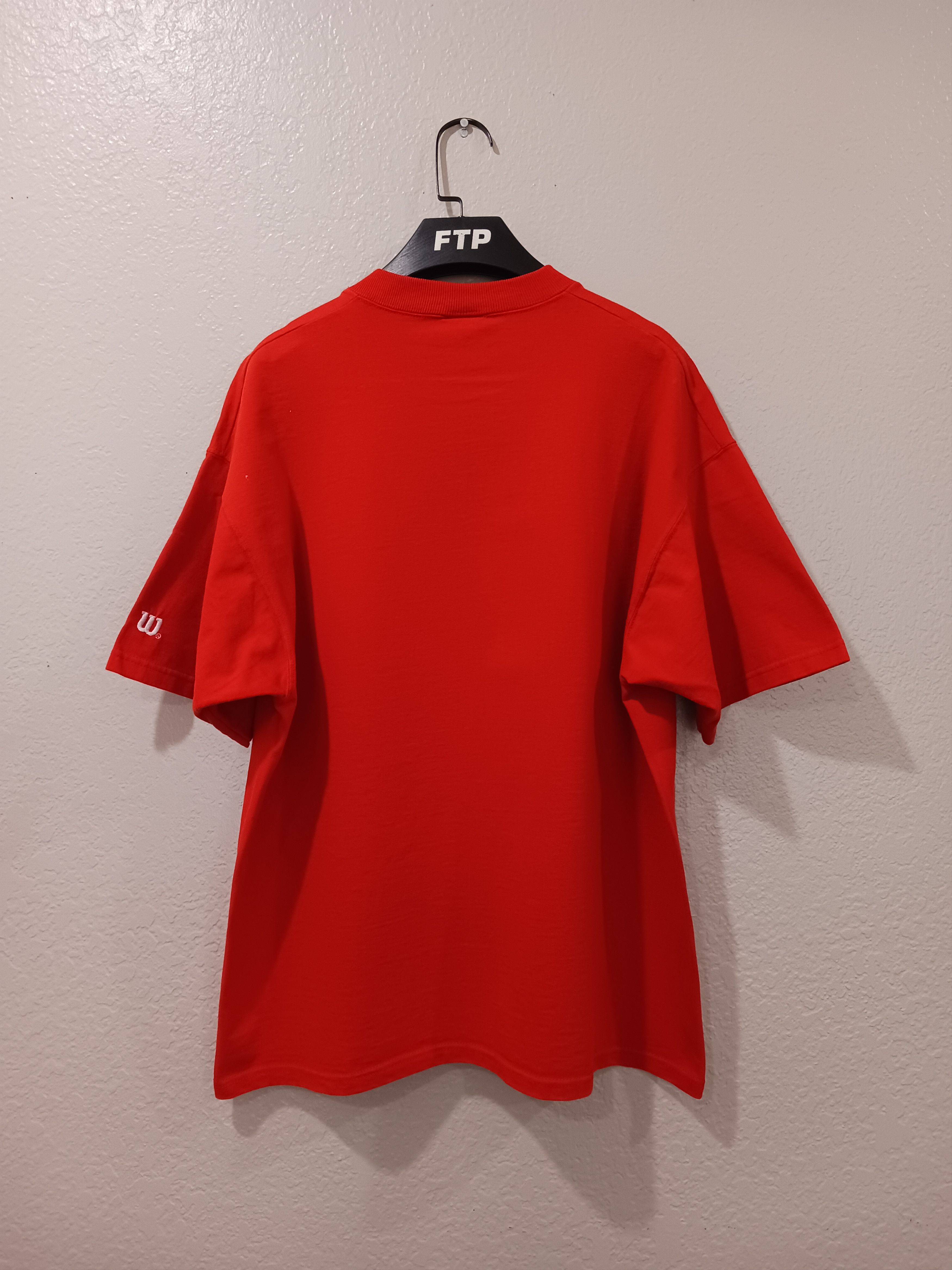 Vintage × Wilson Wilson Athleticwear Vintage 2000s Spell Out Logo Graphic Tee Size US L / EU 52-54 / 3 - 2 Thumbnail
