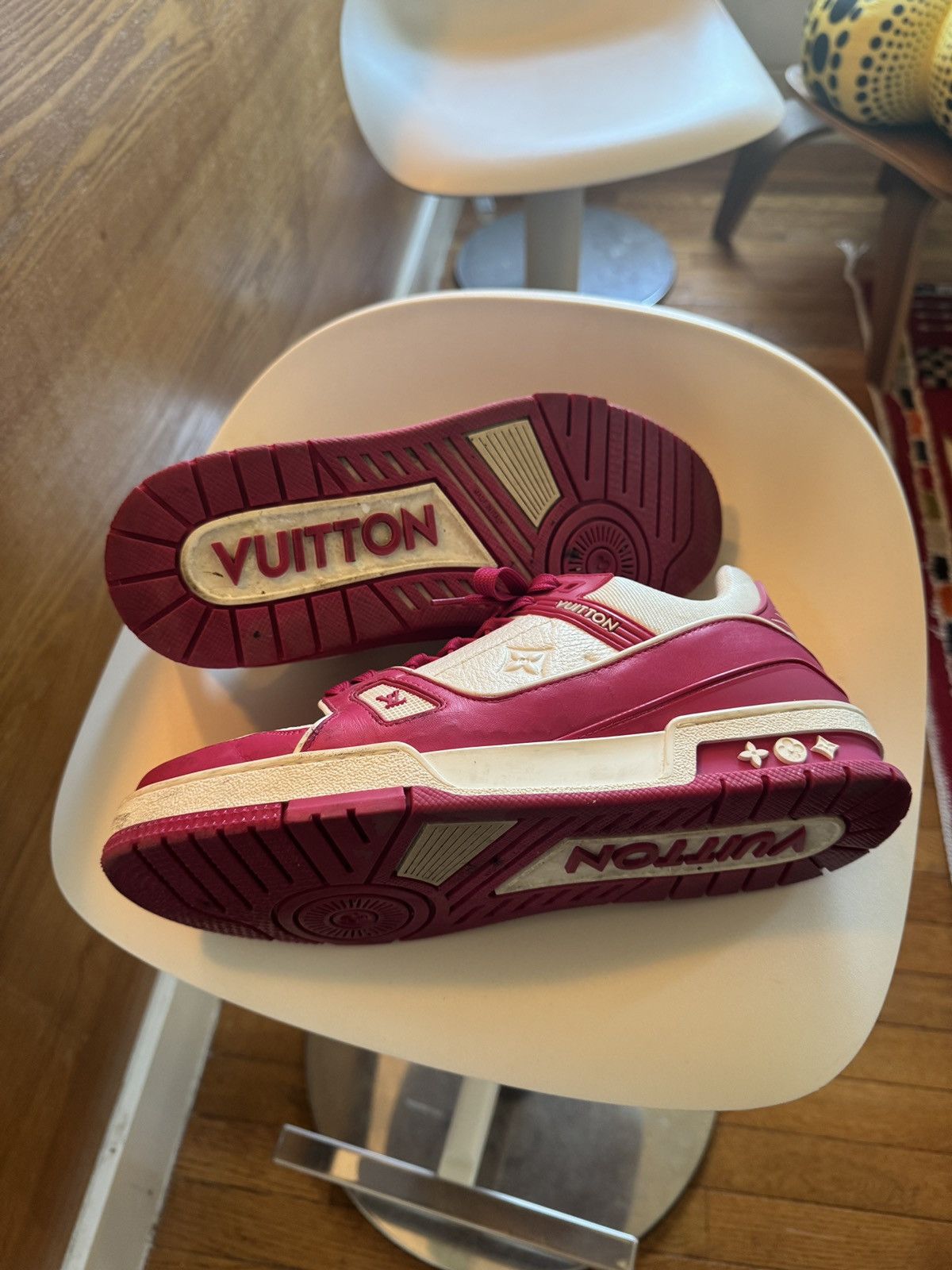 Louis Vuitton × Virgil Abloh LV Trainer Low Size US 9.5 / EU 42-43 - 3 Thumbnail