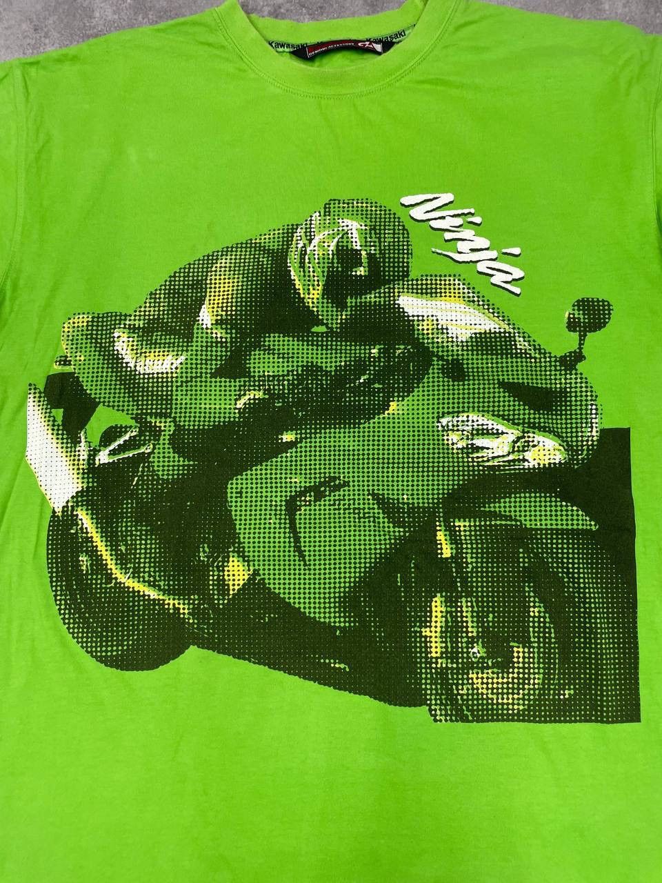 Other Kawasaki Men Graphic T Shirt Green Size L Size US L / EU 52-54 / 3 - 3 Thumbnail