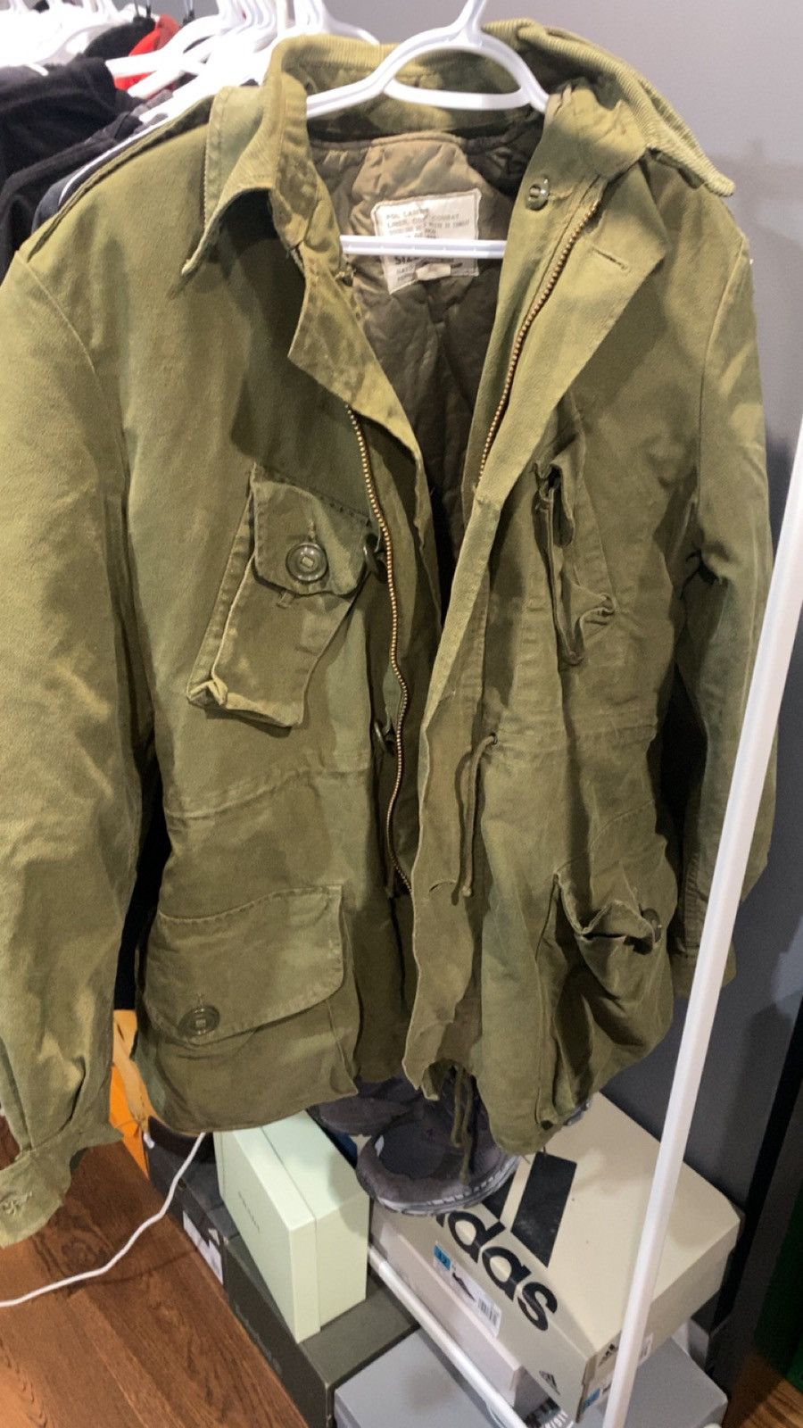 Vintage Vintage Military REAL Jacket M From 1989 Size US M / EU 48-50 / 2 - 2 Thumbnail