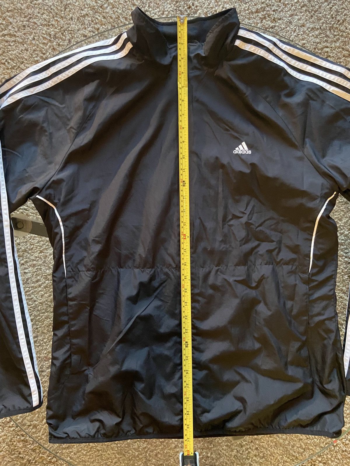 Adidas Adidas Y2K Stripped fitted Windbreaker Size US L / EU 52-54 / 3 - 3 Thumbnail