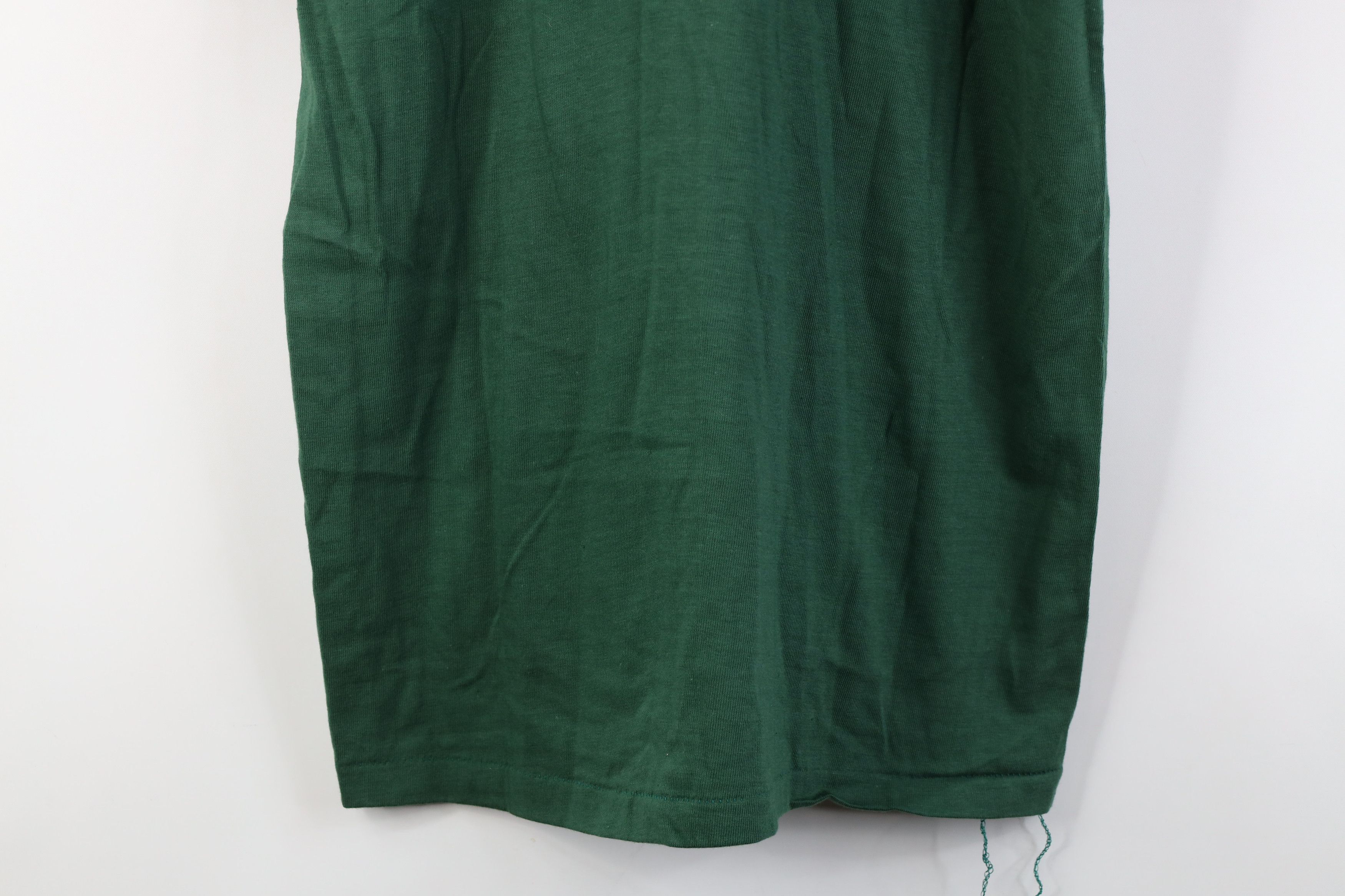 Vintage Deadstock Vintage 70s Streetwear Pocket T-Shirt Green USA Size US L / EU 52-54 / 3 - 12 Thumbnail