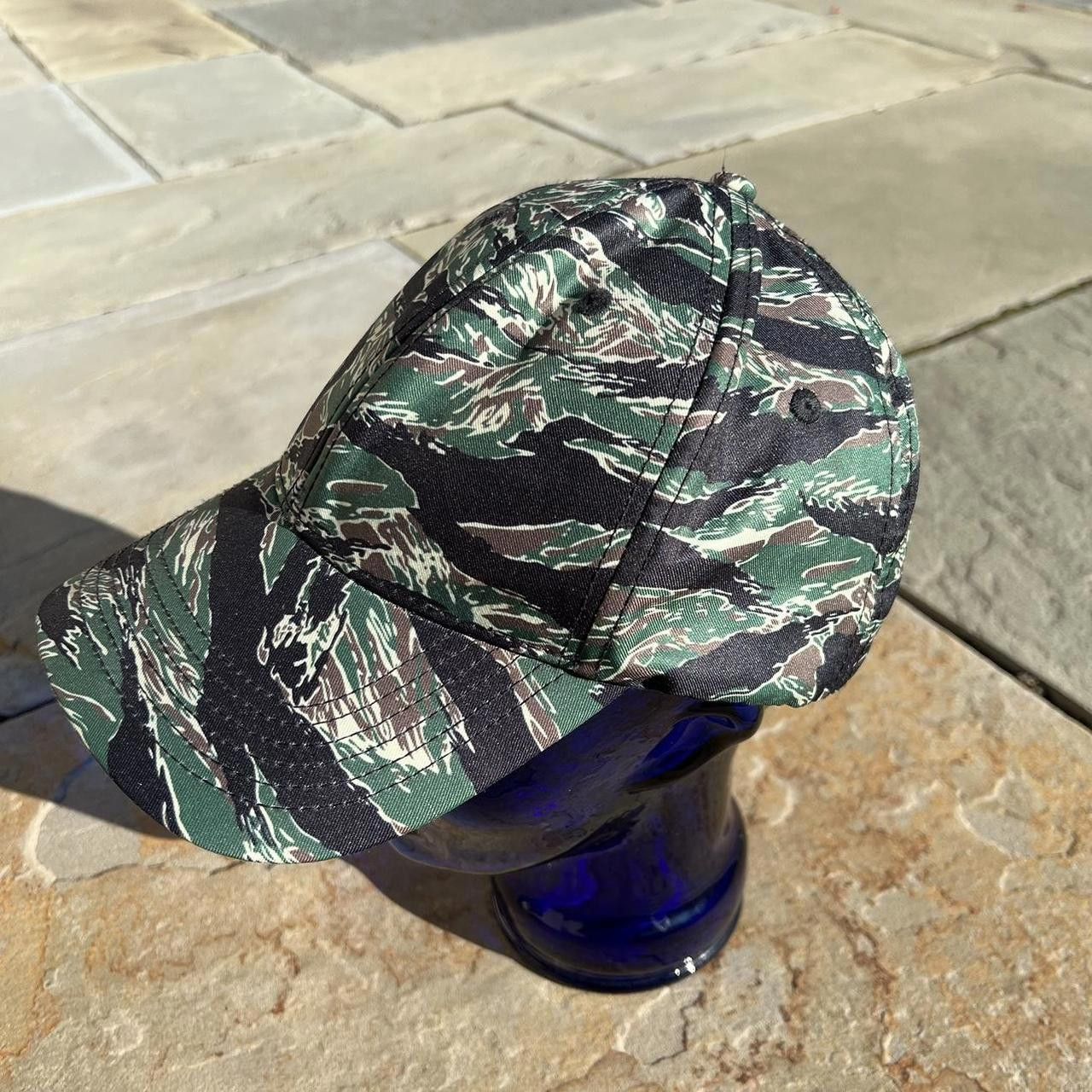 Other Tiger Camo Velcro Strapback Hat Size ONE SIZE - 3 Thumbnail