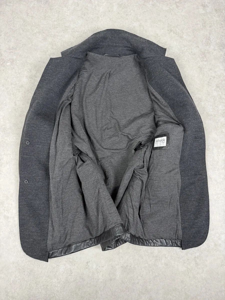 Armani Collezioni 2000s Armani Faded Black Layered Blazer Jacket Size US M / EU 48-50 / 2 - 11 Thumbnail