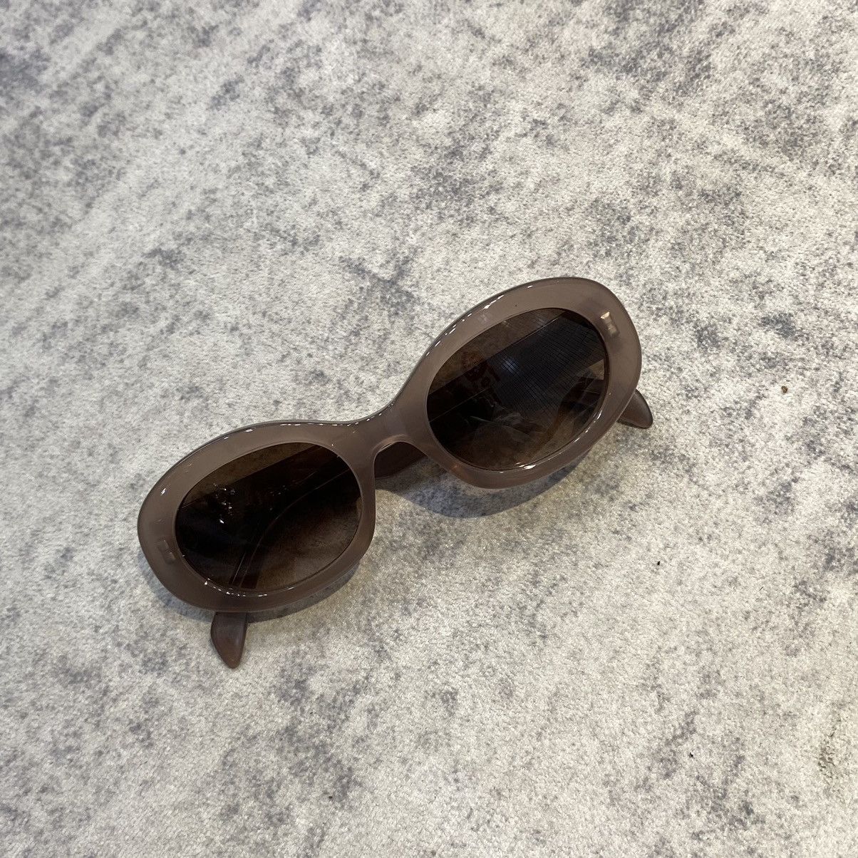 Celine CELINE Triomphe 01 Sunglasses In Acetate BROWN CRYSTAL Size ONE SIZE - 6 Thumbnail
