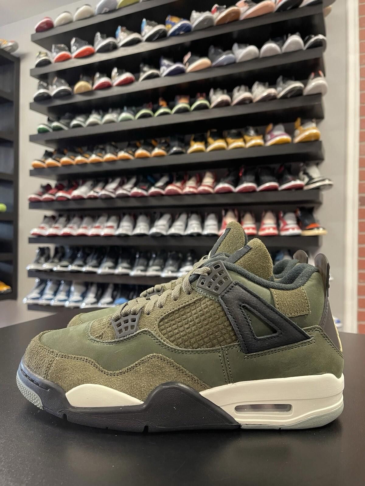 Nike Size 9 - Air Jordan 4 Retro SE Craft Olive FB9927-200 Size US 9 / EU 42 - 1 Thumbnail