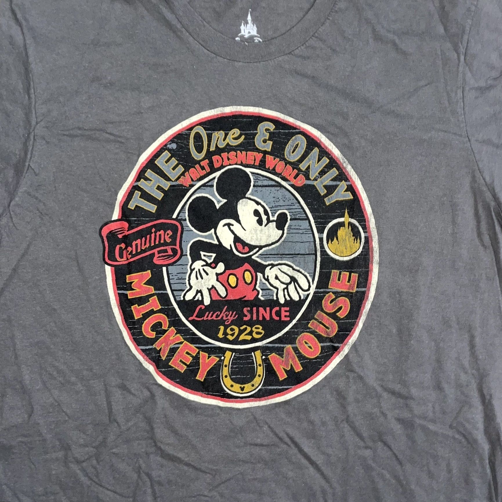 Disney Disney Parks Authentic Original T-Shirt Men L Gray 100% cotton Graphic Shirt Mens Apparel Size US L / EU 52-54 / 3 - 3 Thumbnail