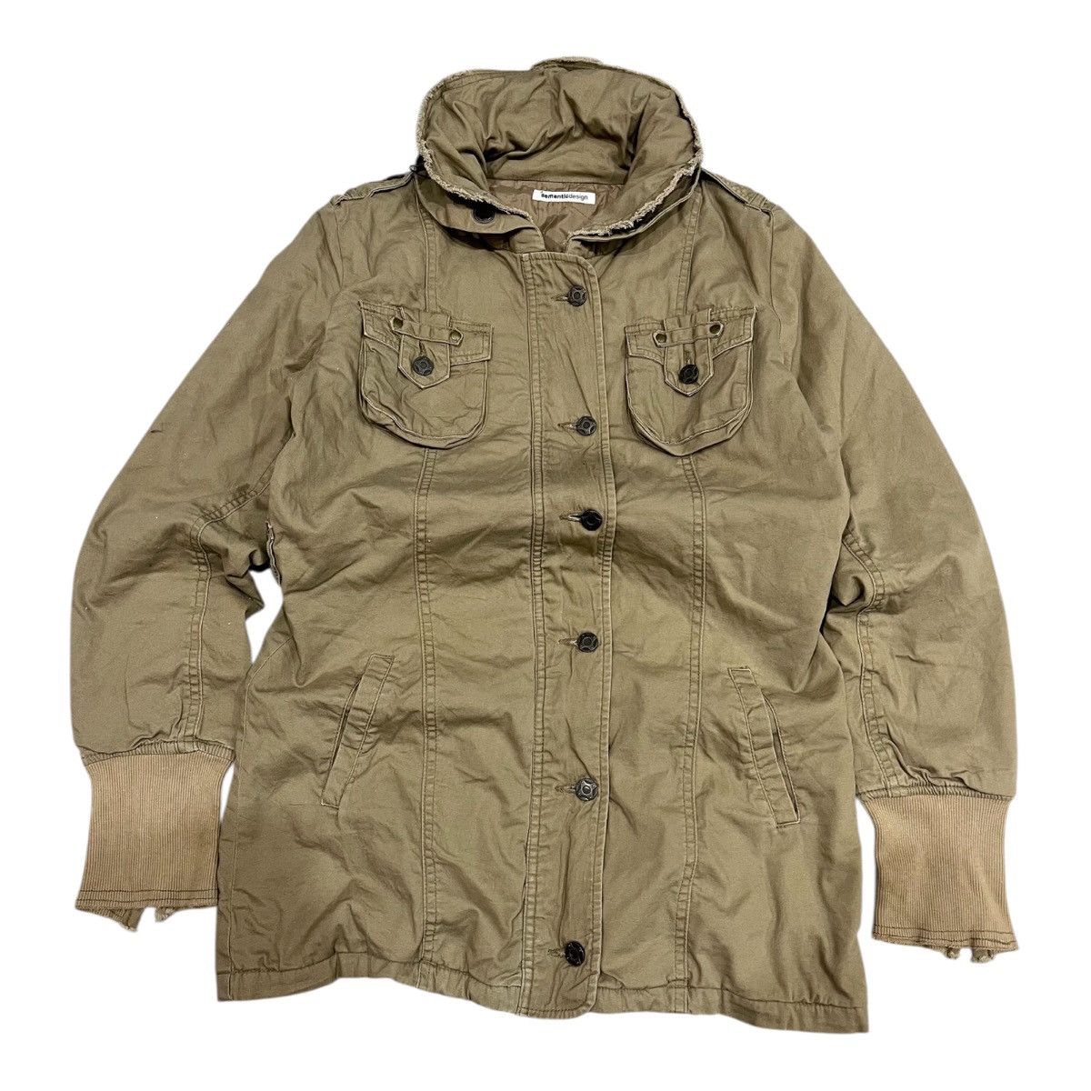 If Six Was Nine Semantic Design Bono GOA Style LGB Parka Hooded jacket Size US XL / EU 56 / 4 - 1 Thumbnail