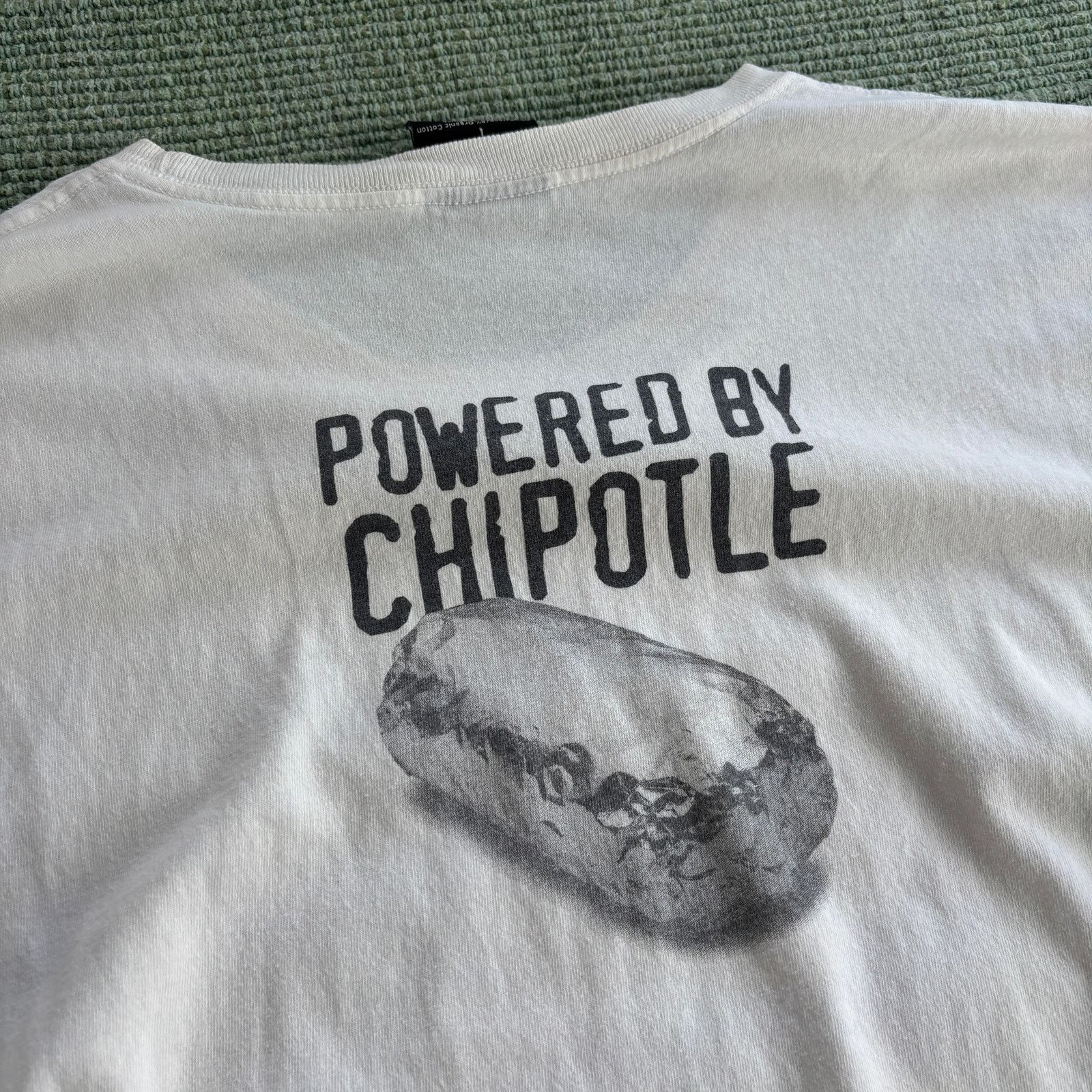 Vintage Vintage Chipotle Employee Tee Shirt Sz XL Double Sided Size US XL / EU 56 / 4 - 5 Thumbnail