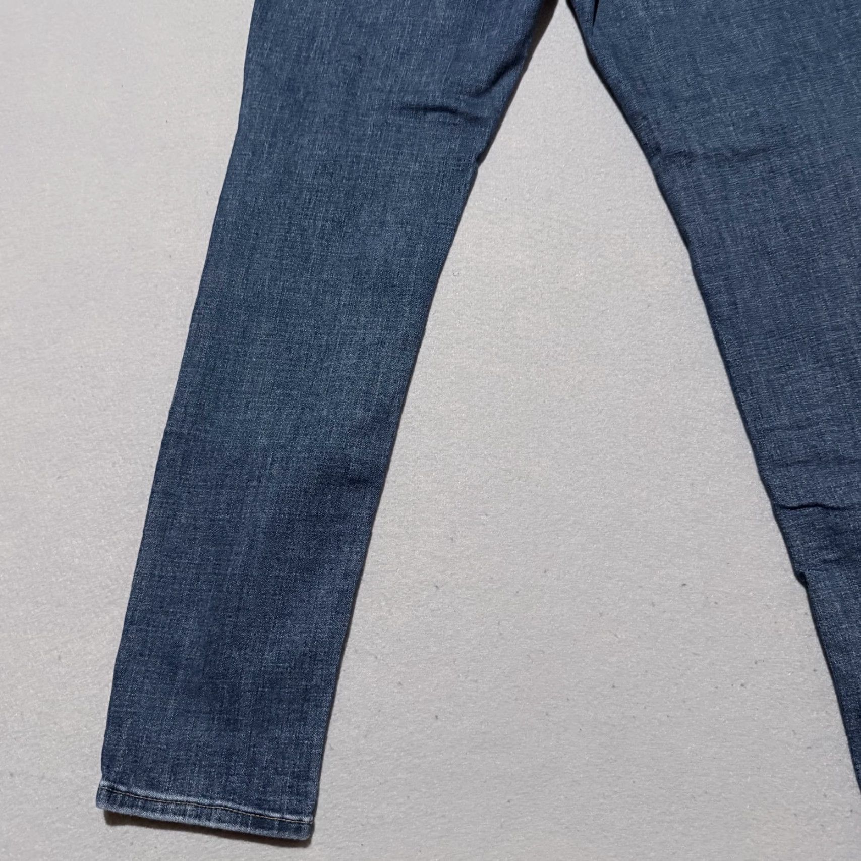 Levi's Levi's 721 High Rise Skinny Jeans Women's Blue Denim Distressed Retro - 30 Jeans Size 30" / US 8 / IT 44 - 7 Thumbnail