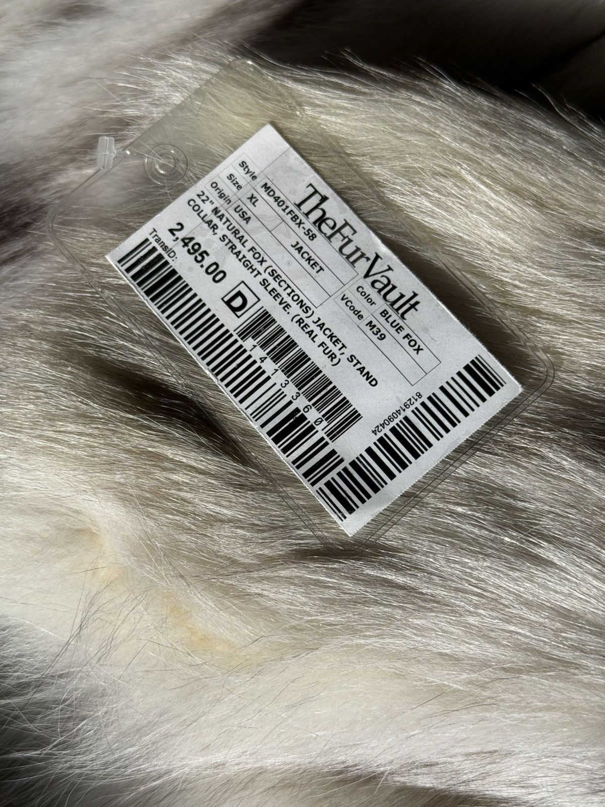 Other Natural Fox Fur Coat & Matching Headband Size XL / US 12-14 / IT 48-50 - 3 Thumbnail