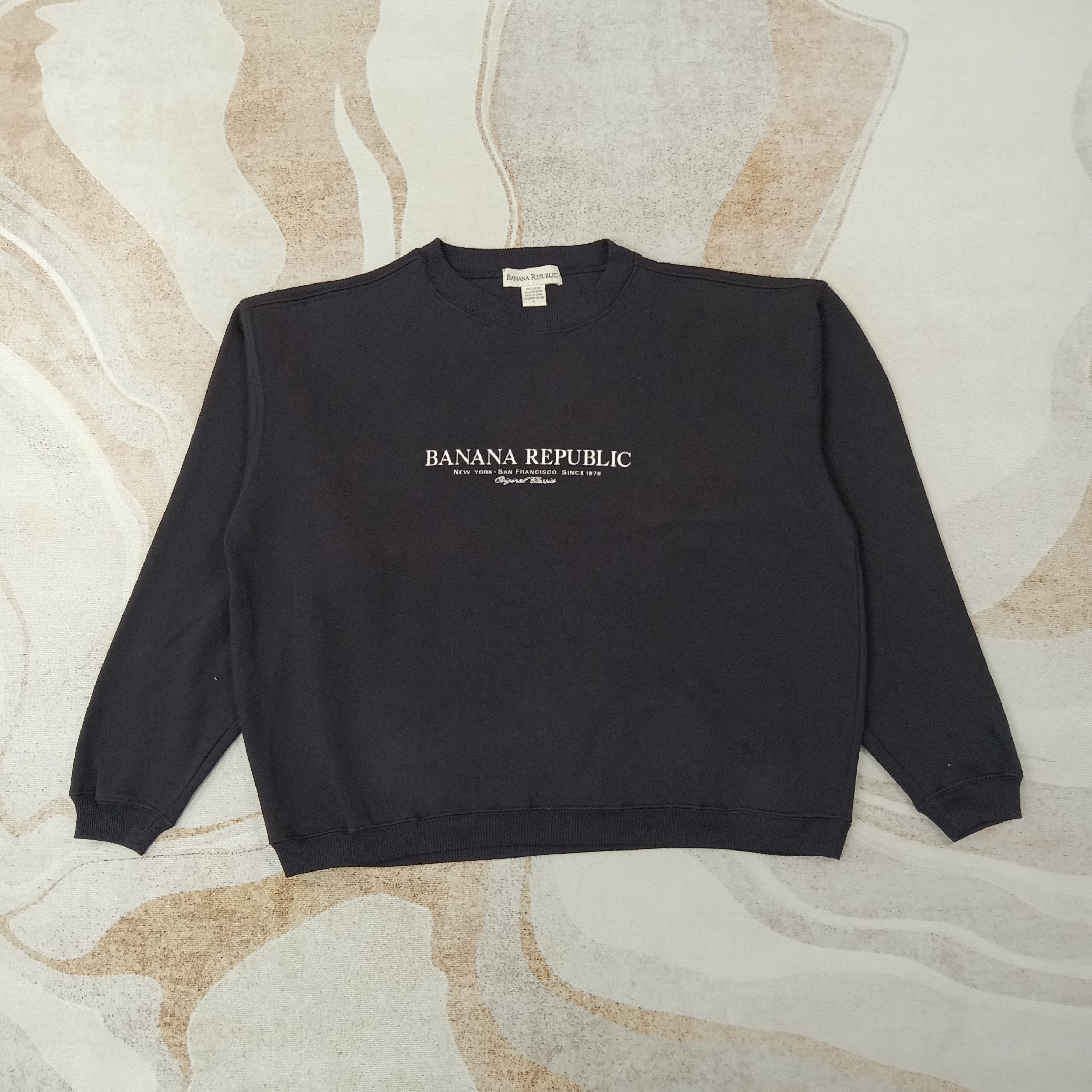 Banana Republic Banana Republic New York Oversized Sweatshirt C260N9 Size US L / EU 52-54 / 3 - 1 Thumbnail