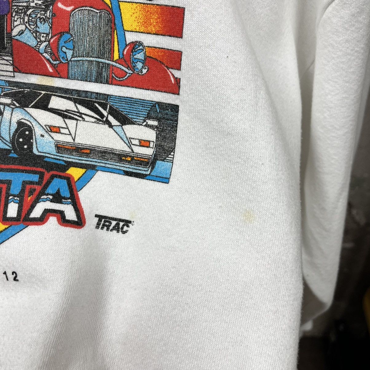 Other Vintage 1995 Racing USA Made World Wheels Racing Sweatshirt Size US XL / EU 56 / 4 - 7 Thumbnail