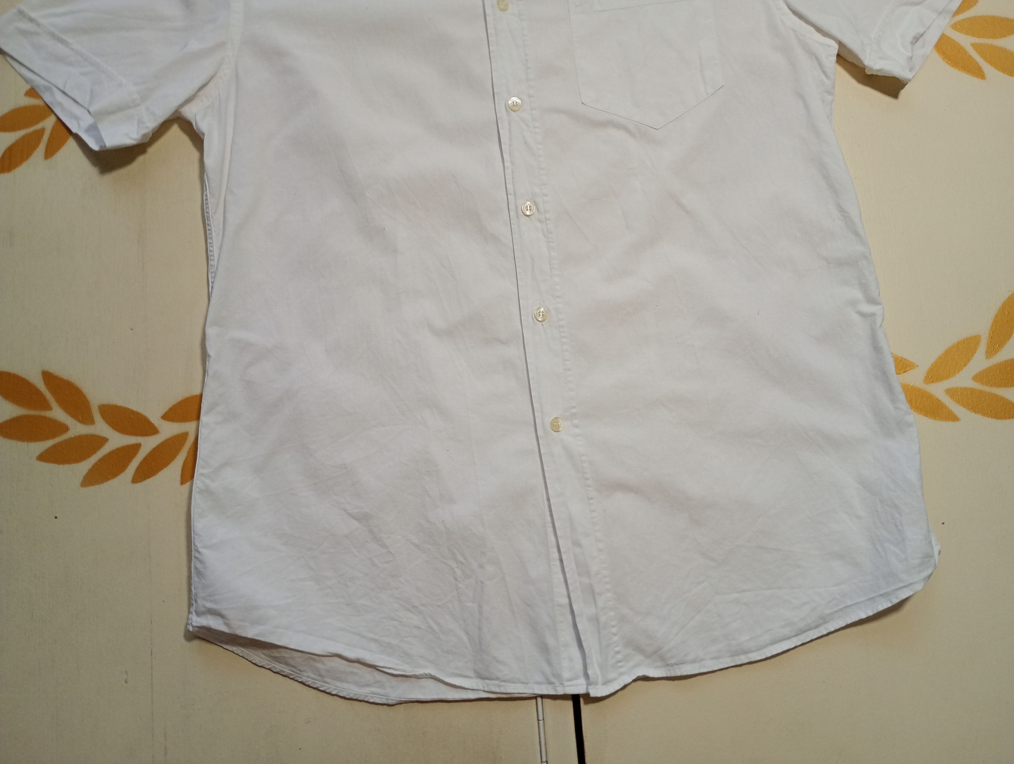 Designer × Dolce & Gabbana Dolce & Gabbana Short Sleeve White Shirt Vintage Size US L / EU 52-54 / 3 - 2 Thumbnail