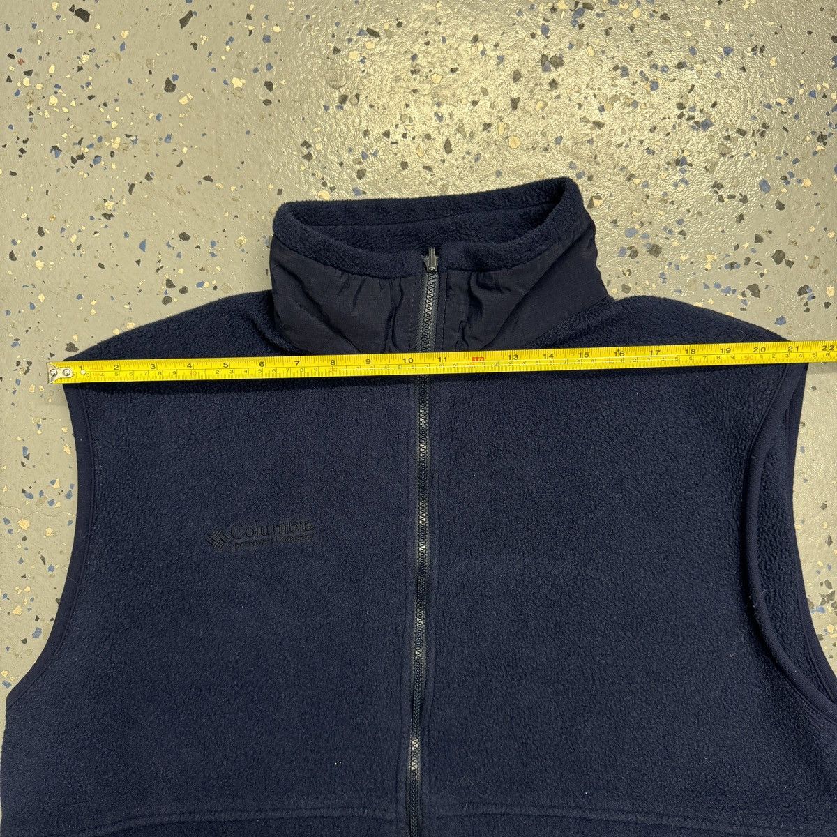 Columbia × Vintage Vintage 90s Columbia Fleece Full Zip Vest XL USA Size US XL / EU 56 / 4 - 4 Thumbnail
