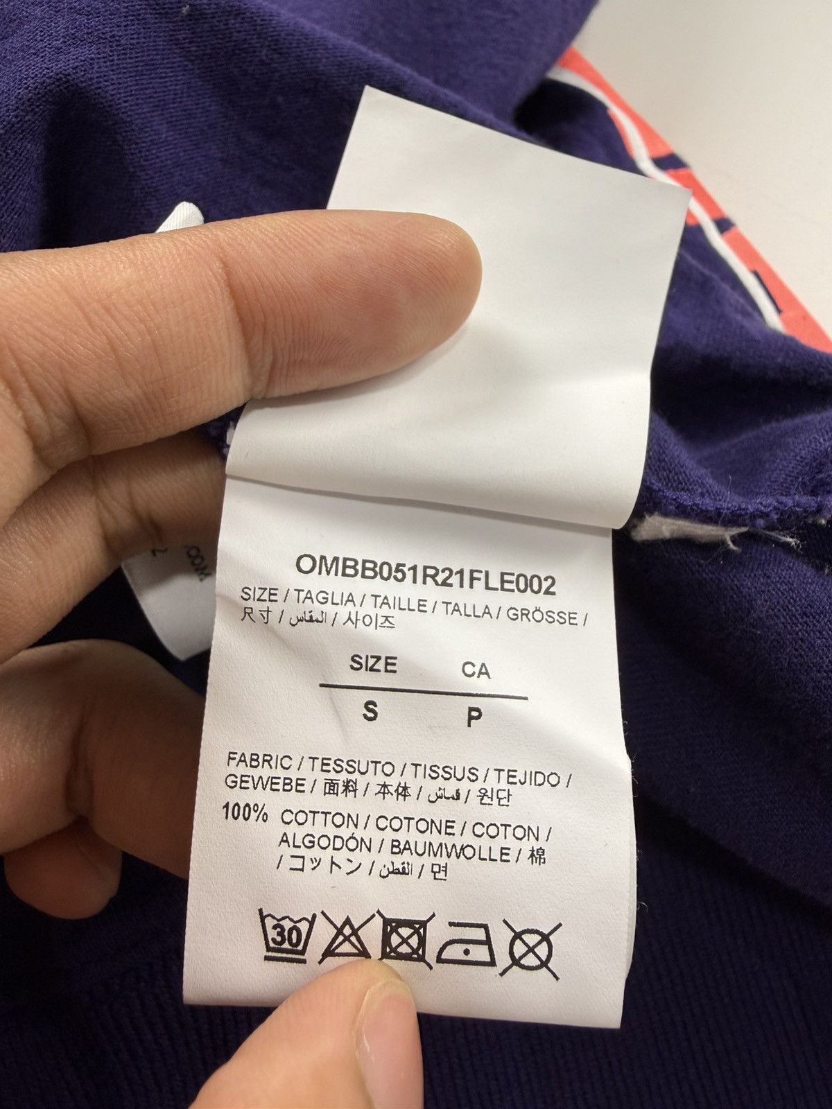 Off White Oversized Arrows Layered Hoodie