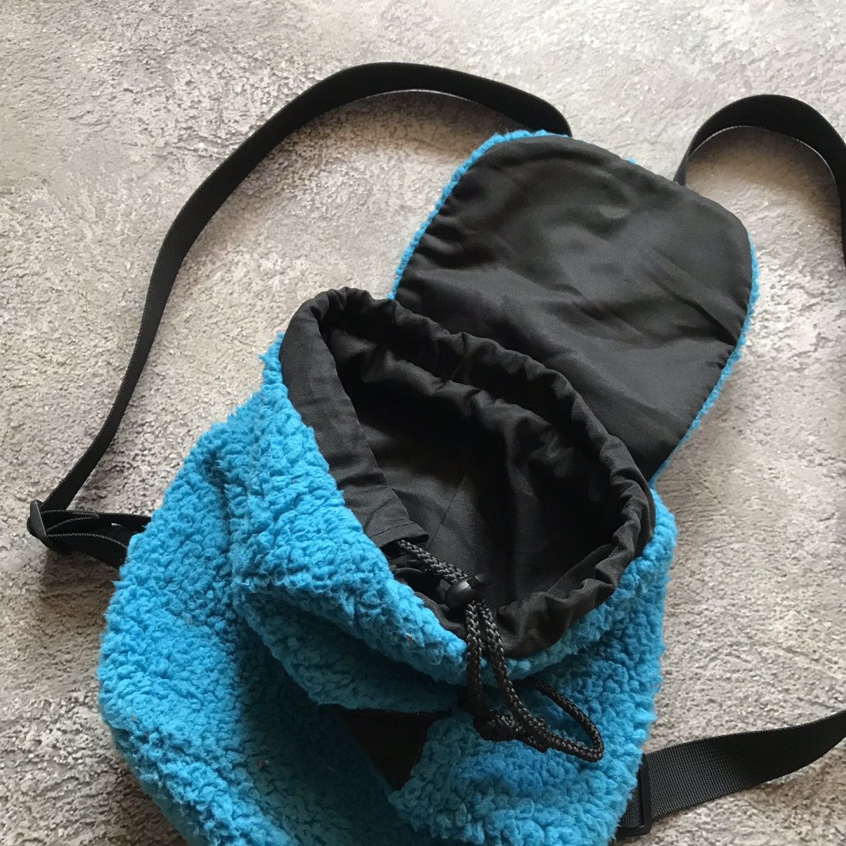Vintage Vintage Y2K Cookie Monster Plush Backpack Streetwear Logo OS Size ONE SIZE - 7 Thumbnail
