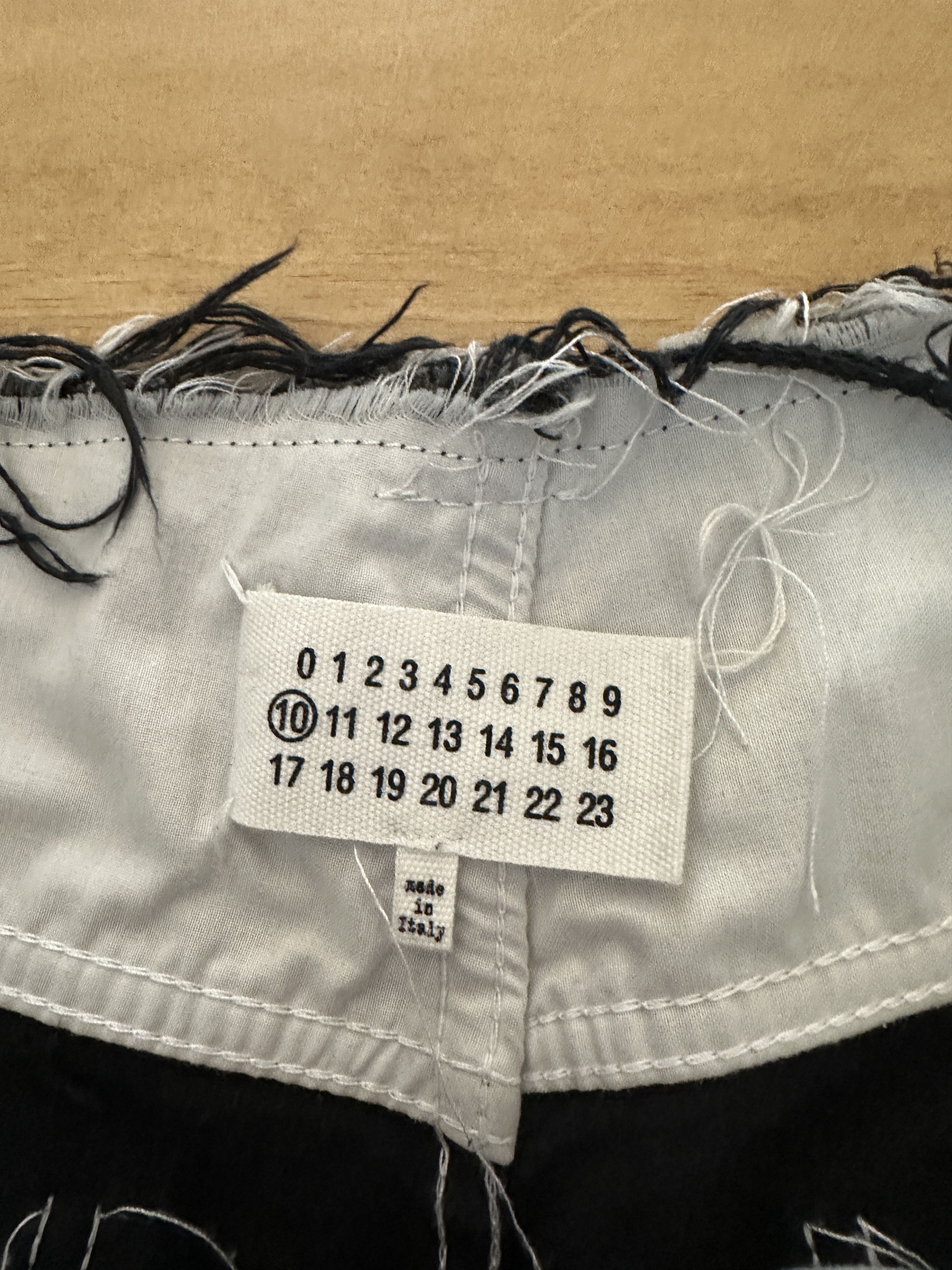 Maison Margiela Maison Margiela Contrast Stitch Straight Leg Jeans Size US 34 / EU 50 - 4 Thumbnail
