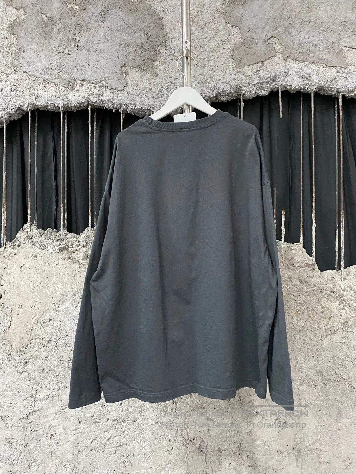 WE11DONE we11 done long sleeve shirt in gray. Size US S / EU 44-46 / 1 - 2 Thumbnail