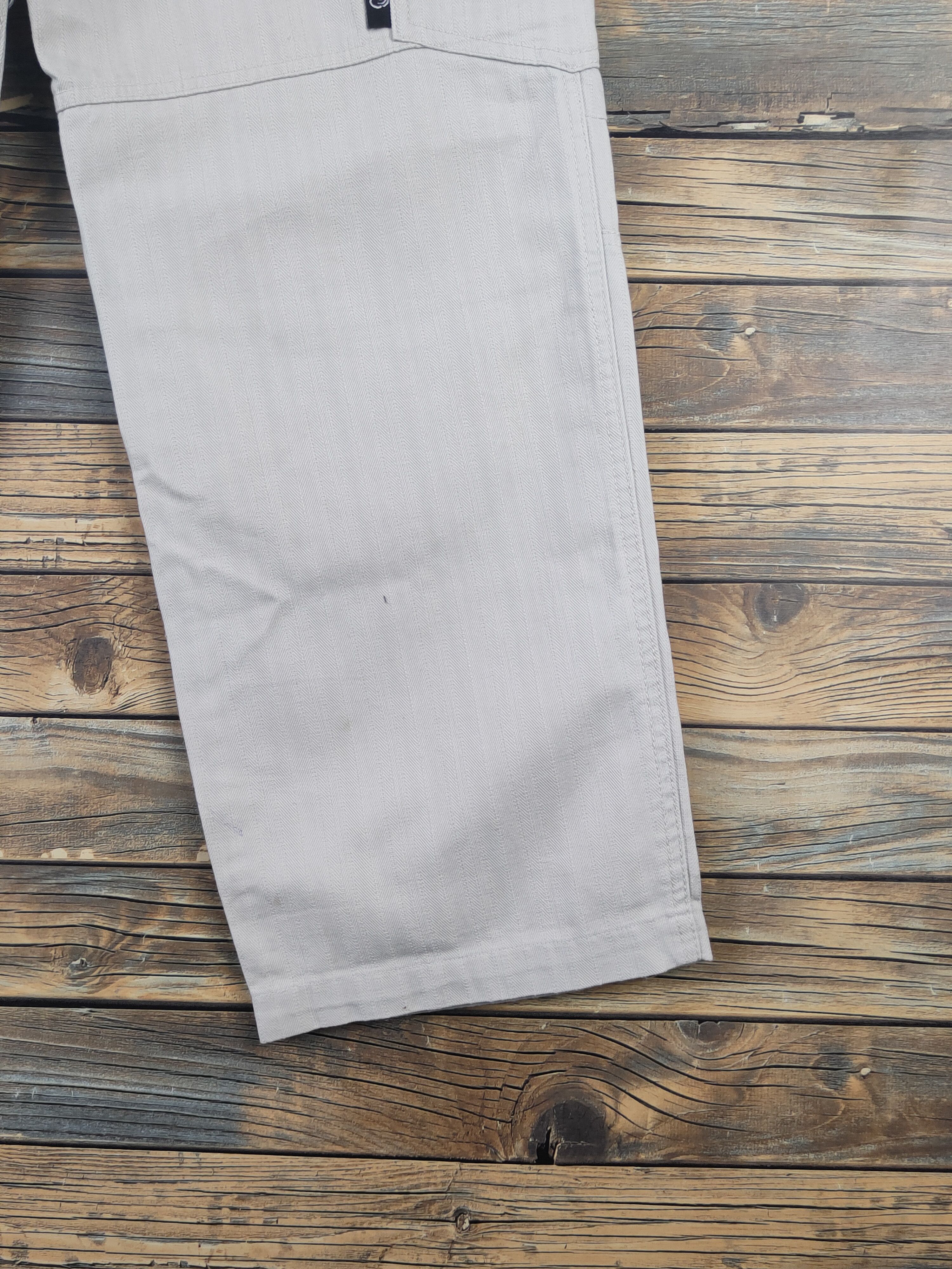 Japanese Brand DL Japanese Brand Gray Multipocket Cargo Pants #1789 Size US 31 - 13 Thumbnail