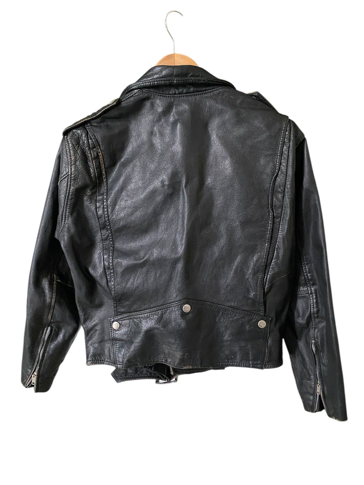 Japanese Brand Kakushi Tokyo Leather Perfecto Punk jacket nice design Size US M / EU 48-50 / 2 - 19 Thumbnail