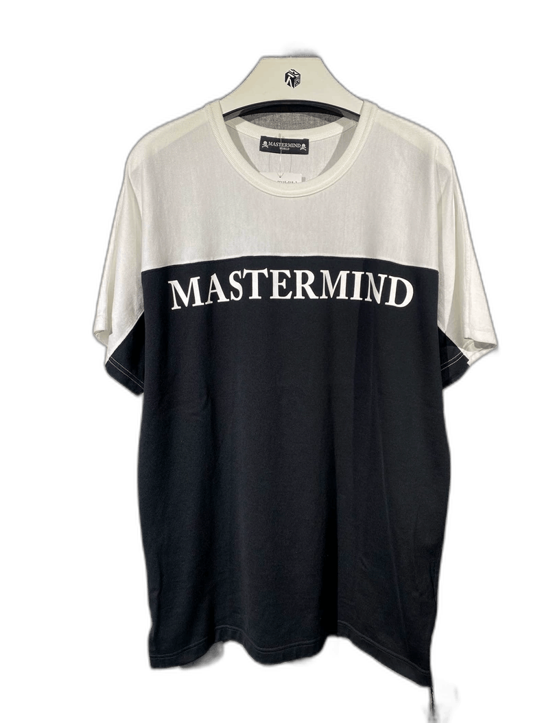 Mastermind Japan MMJ Black and White Color Block Letter Print T-shirt Size US L / EU 52-54 / 3 - 1 Thumbnail