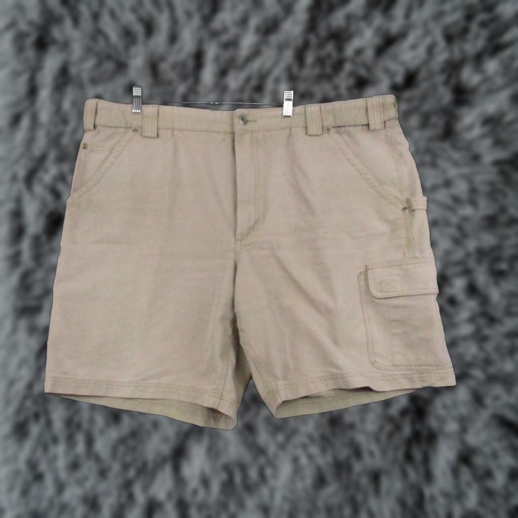 Vintage Duluth Cargo Shorts 44 Men Khaki Adjustable Waist 9" Inseam Shorts Cargo 9" Inseam Beige Men Regular Vintage No Size US 44 / EU 60 - 1 Thumbnail