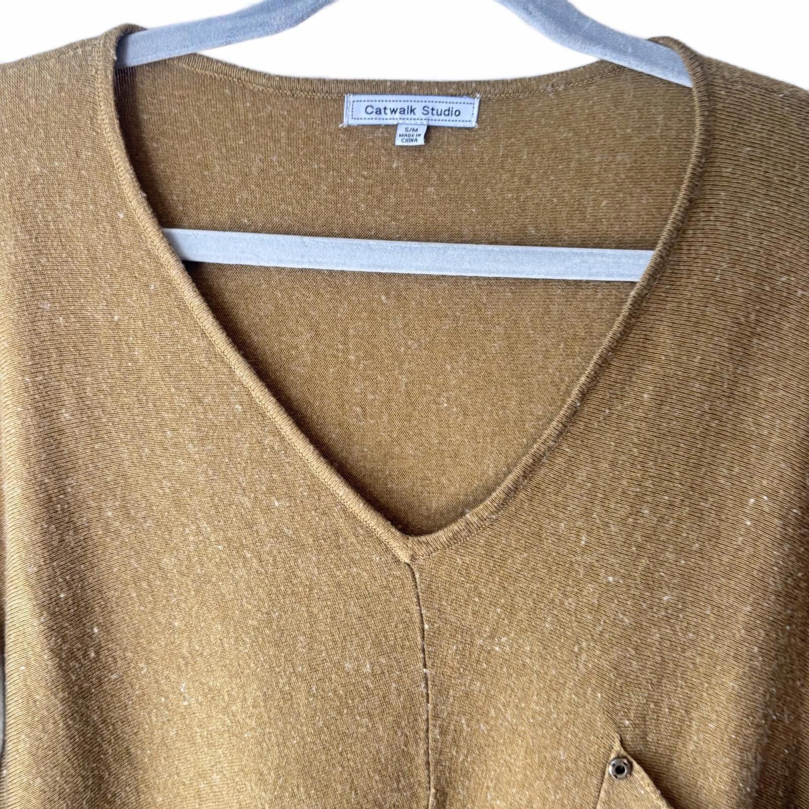 Other Catwalk Studios Mustard Sweater Size S / US 4 / IT 40 - 9 Thumbnail