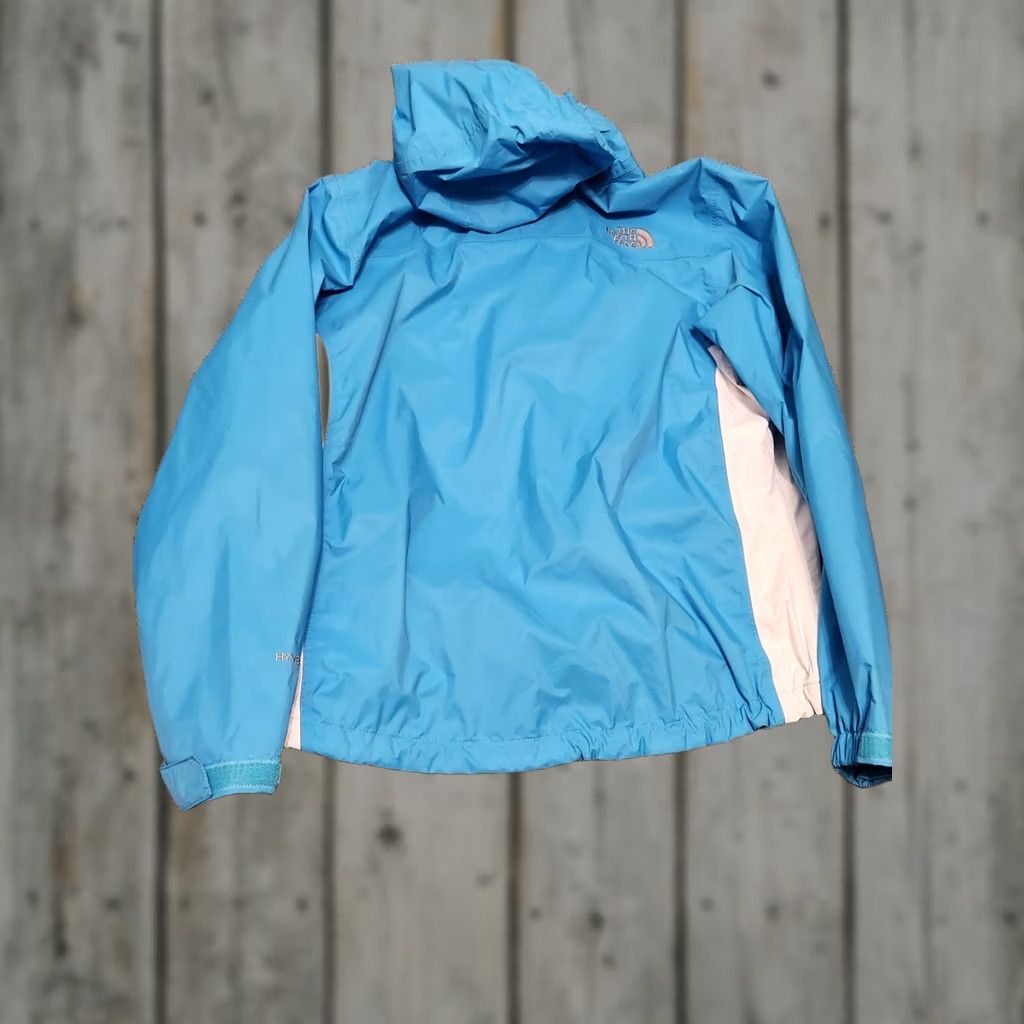 The North Face The North Face Women Teal HyVent Windbreaker Jacket Regular M Full Zip Hooded Lightweight Short Outdoor All Seasons Women Size M / US 6-8 / IT 42-44 - 1 Thumbnail