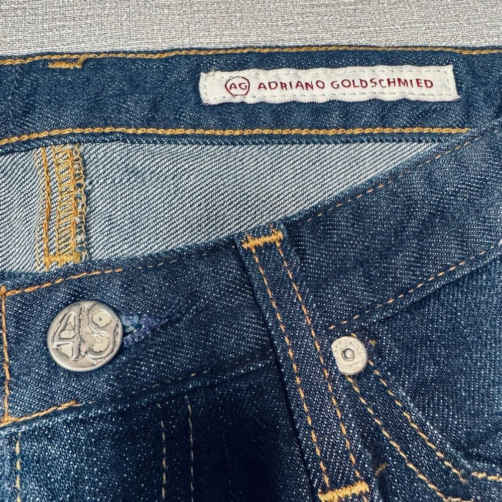 AG Adriano Goldschmied AG Adriano Goldschmied Bootcut Dark Blue Jeans Size 27 Size 27" / US 4 / IT 40 - 9 Thumbnail