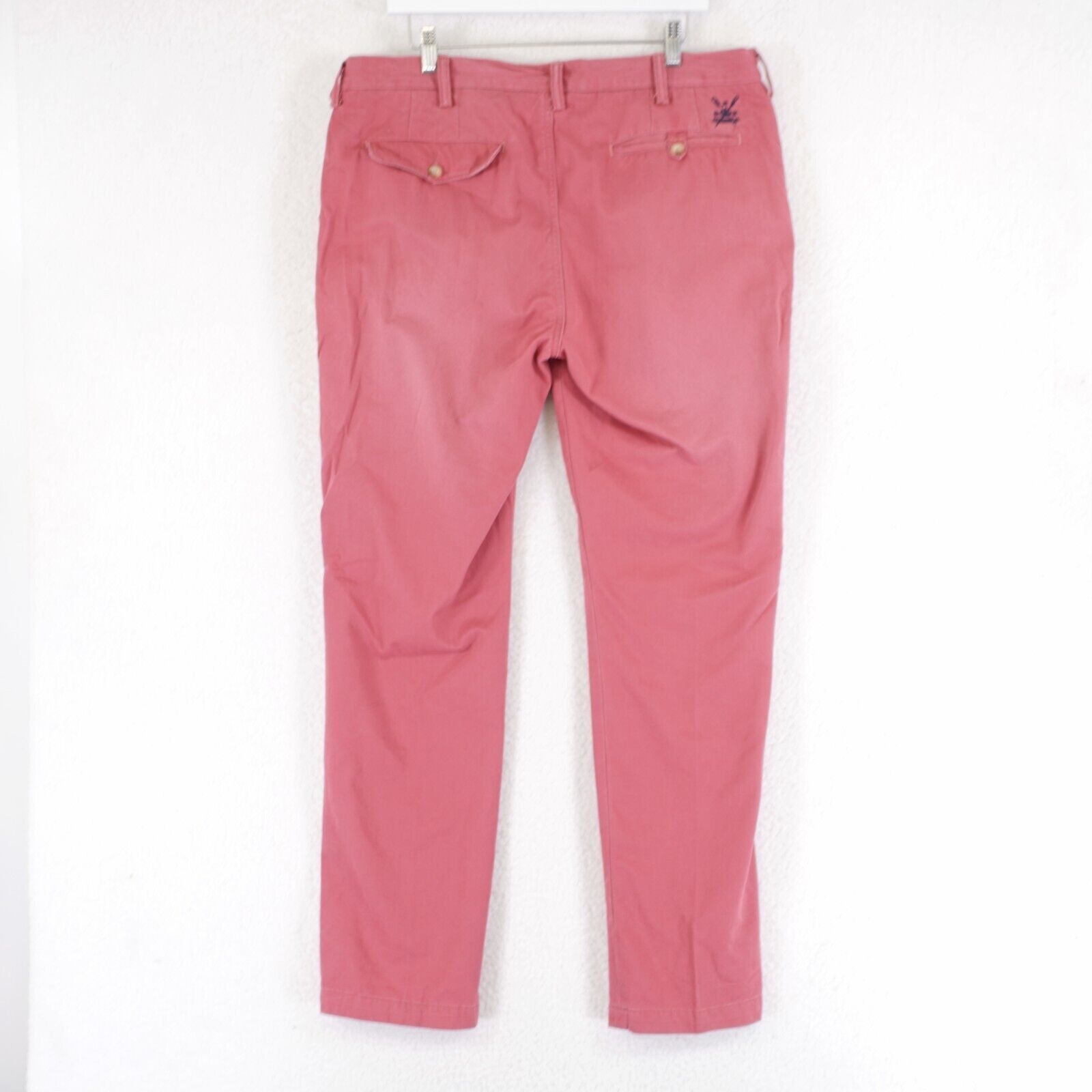 Polo Ralph Lauren Polo Ralph Lauren Slim Fit Pink Cotton Chino Pants 38/32 Mid Size US 38 / EU 54 - 6 Thumbnail