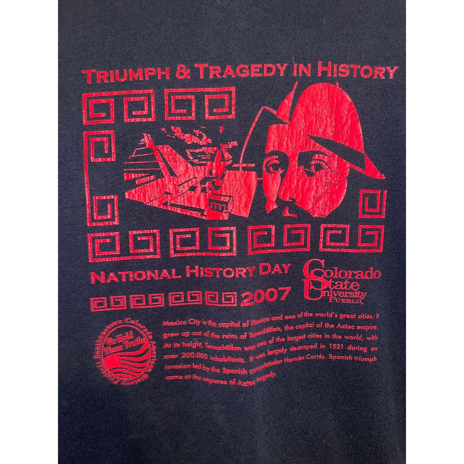 Fruit Of The Loom Vintage CSU Shirt National History Day History Tee 2000s Xl Size US XL / EU 56 / 4 - 6 Thumbnail