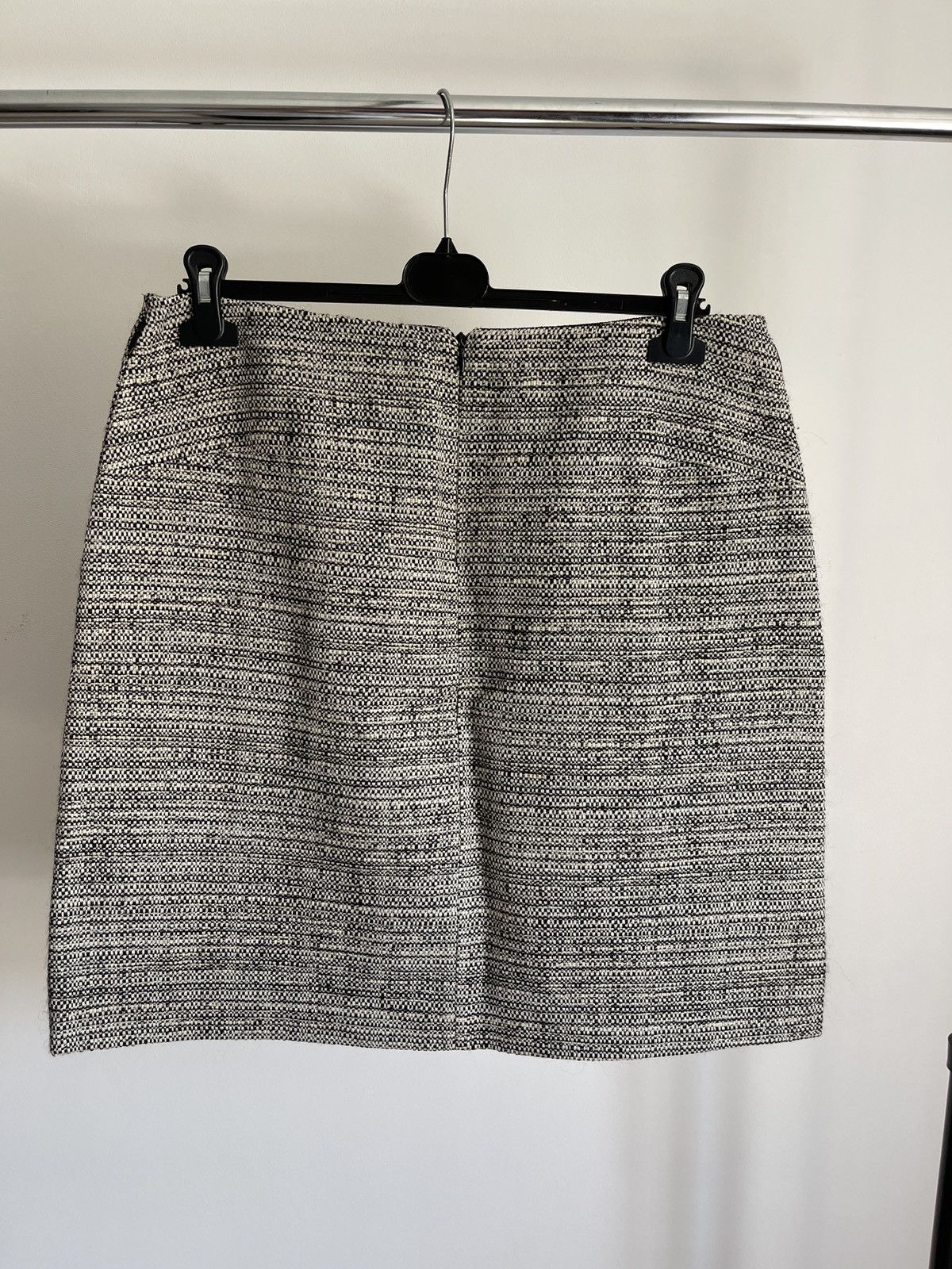 Max Mara Vintage Max Mara Wool Rich Blend Gray Skirt Size 34" / US 12 / IT 48 - 4 Thumbnail