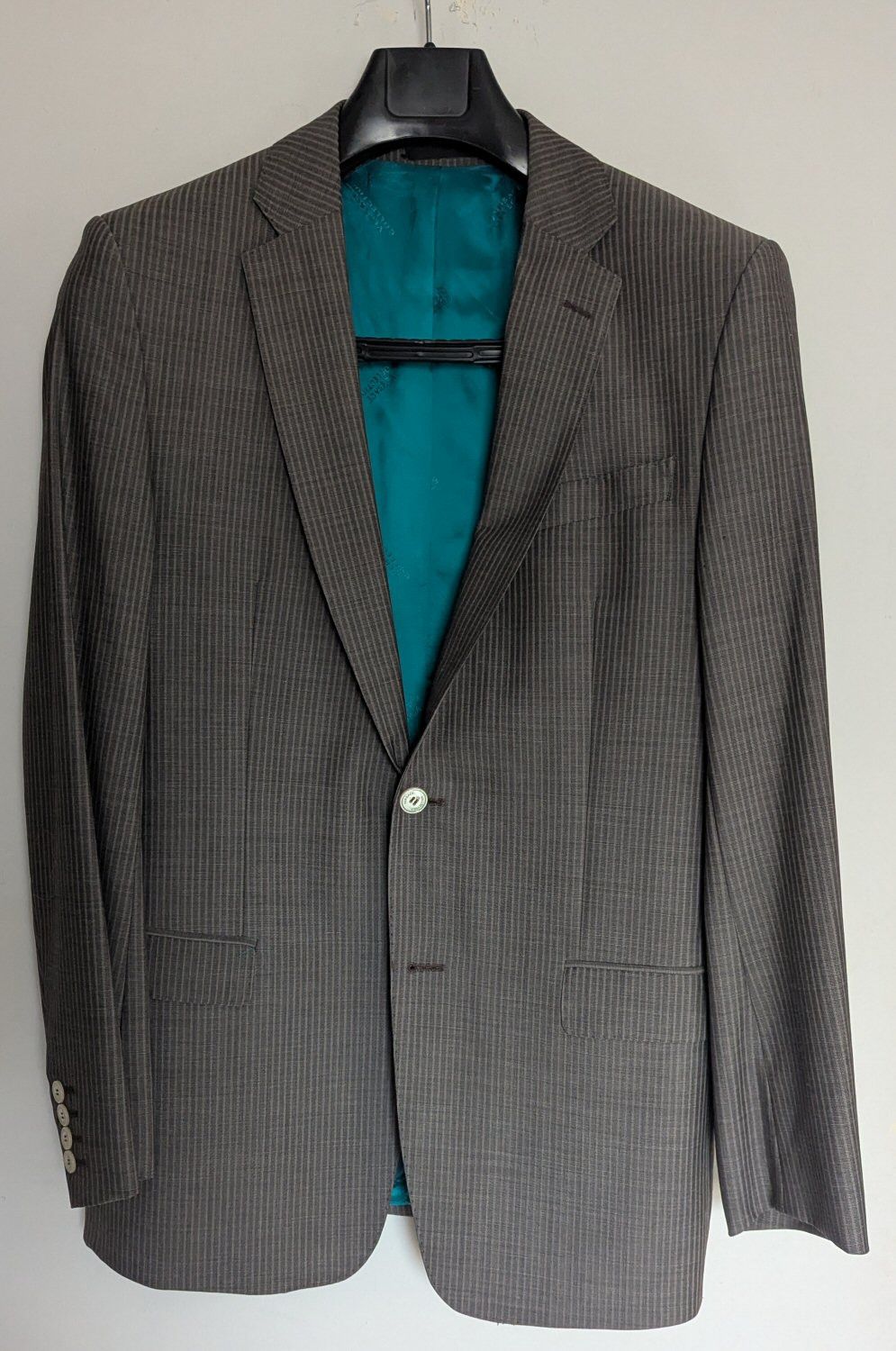 Versace Versace 2-Button Single Breasted Brown Suit IT50/US40 NWT Size 40R - 2 Thumbnail