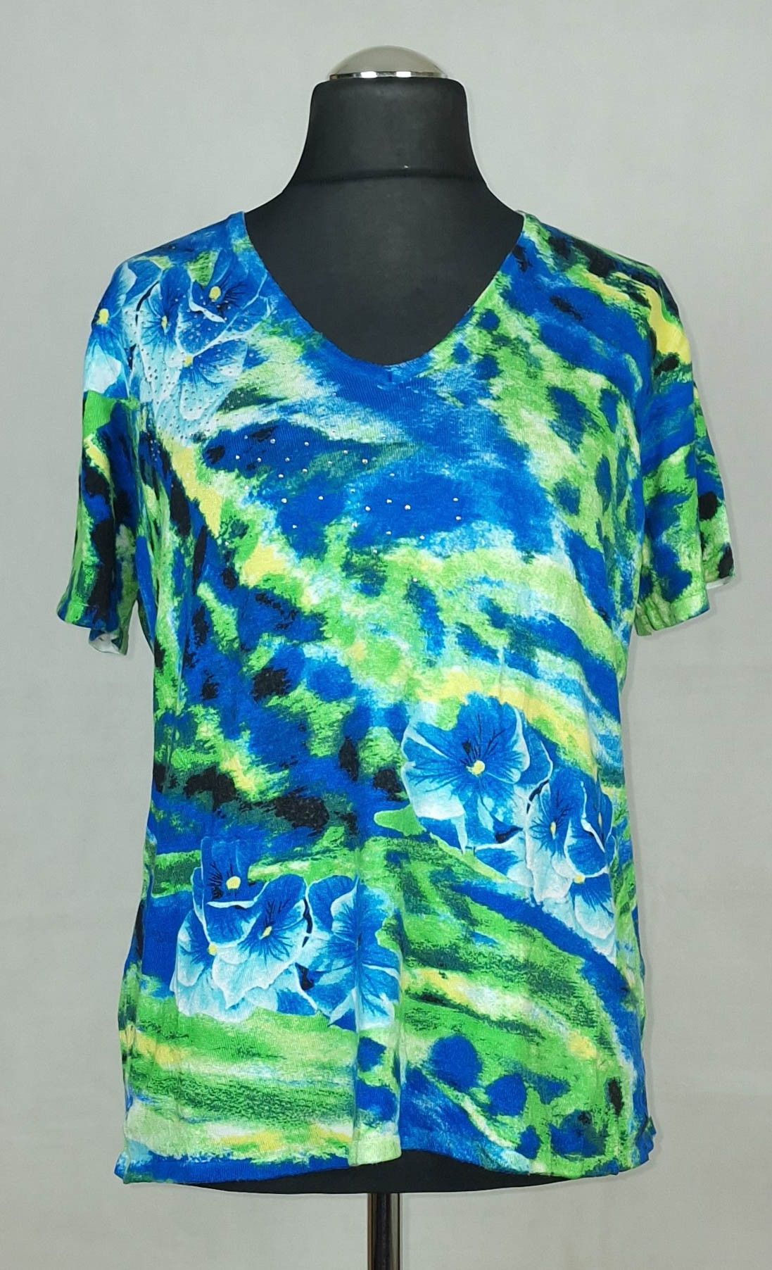 Quacker Factory Quacker Factory womens viscose size XL UK 16 ( LABEL L) GC Size XL / US 12-14 / IT 48-50 - 1 Thumbnail