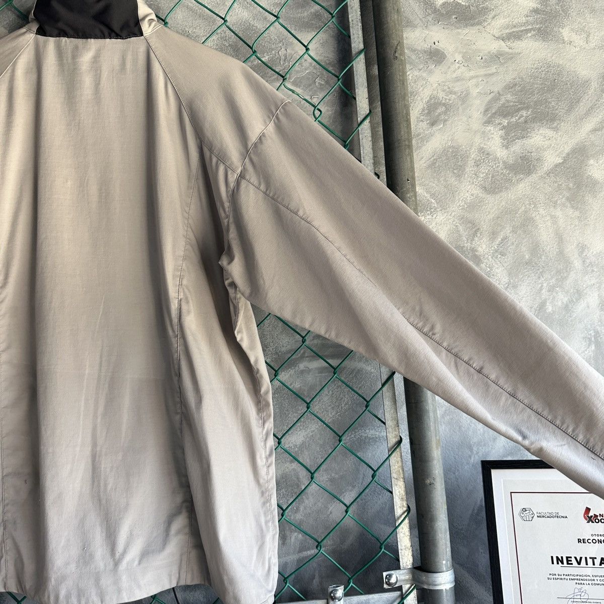 Patagonia × Vintage Vintage patagonia windbreaker jacket Beige Full Zip Gorpcore Size US XL / EU 56 / 4 - 13 Thumbnail