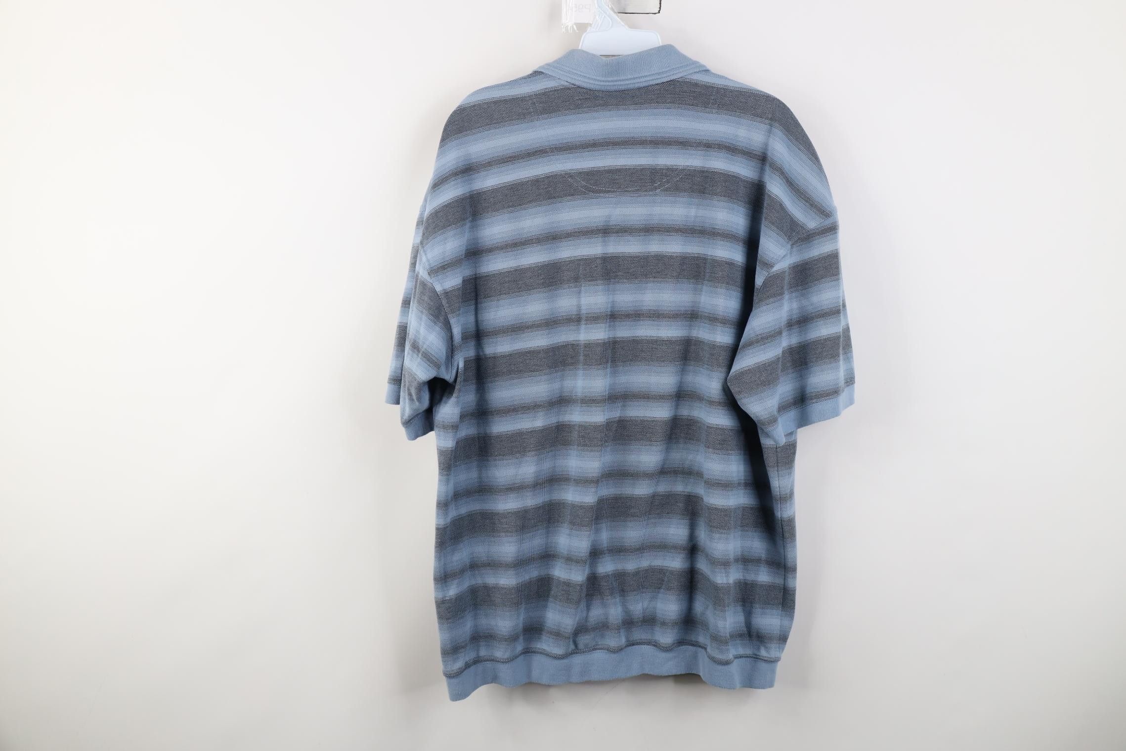 Vintage Vintage 90s Streetwear Block Collared Pullover Polo Shirt Size US XL / EU 56 / 4 - 10 Thumbnail