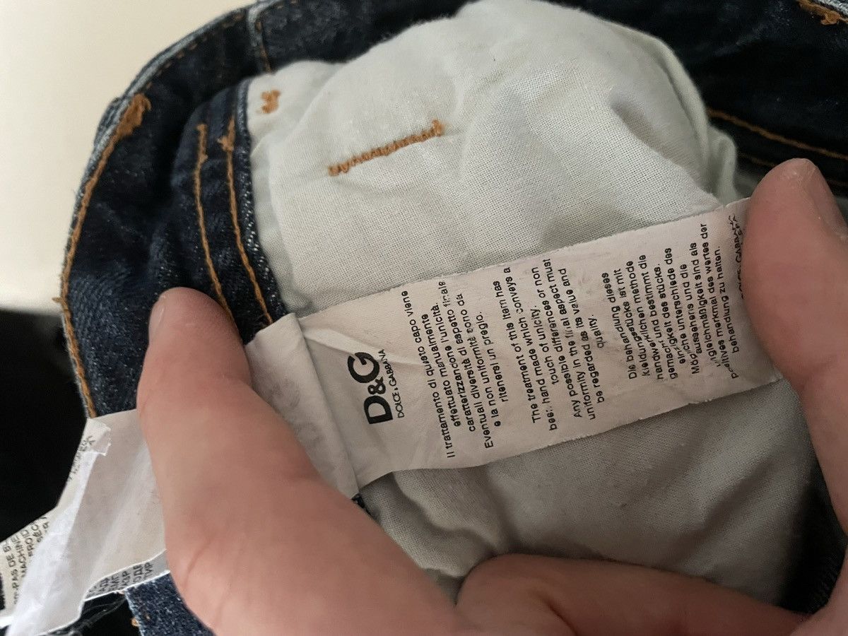 Dolce & Gabbana Dolce&Gabbana D&G Vintage Y2k Denim Jeans Distressed Pant Size US 34 / EU 50 - 7 Thumbnail