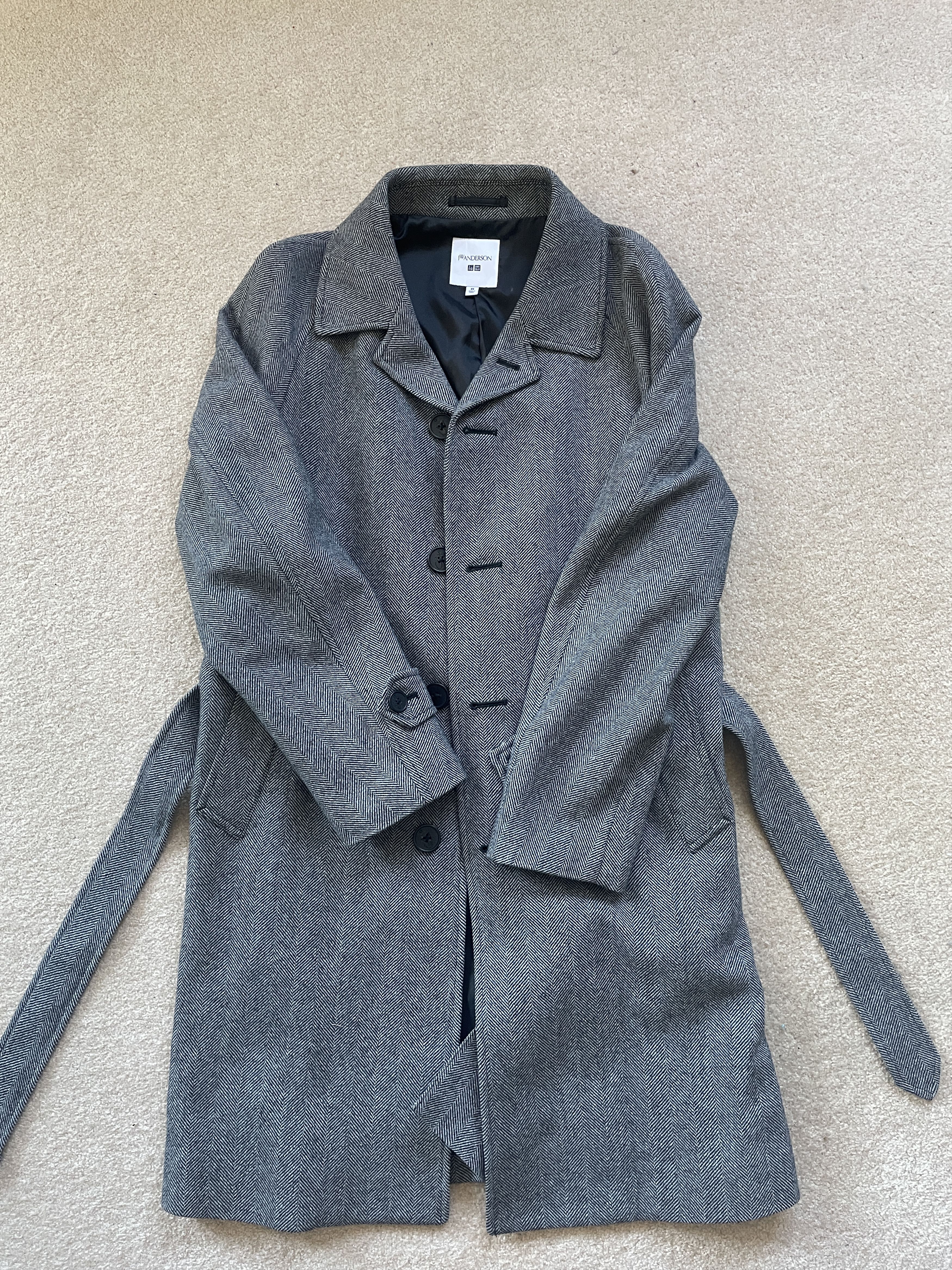 J.W. Anderson x Uniqlo Tweed Coat - FW 2017
