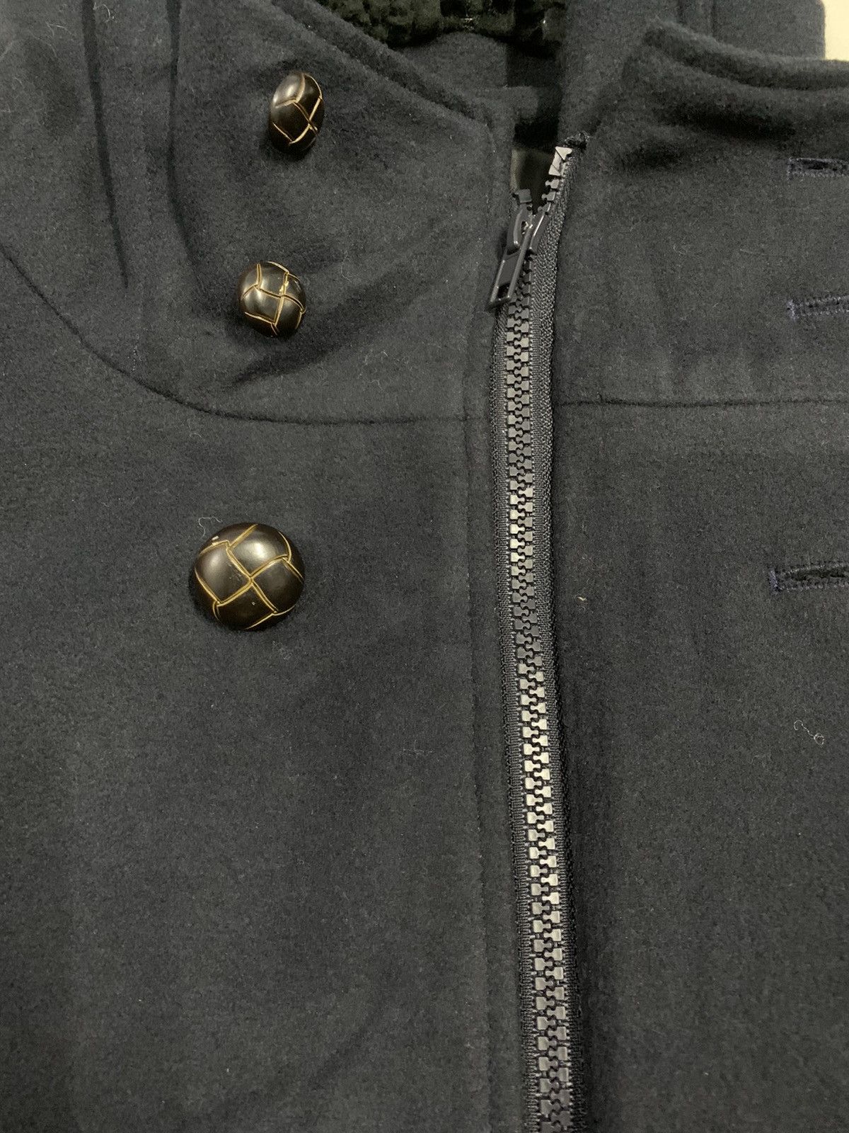 Japanese Brand Japanese Brand ADPOSION Wool Blend Navy Hooded Jacket Size US M / EU 48-50 / 2 - 6 Thumbnail