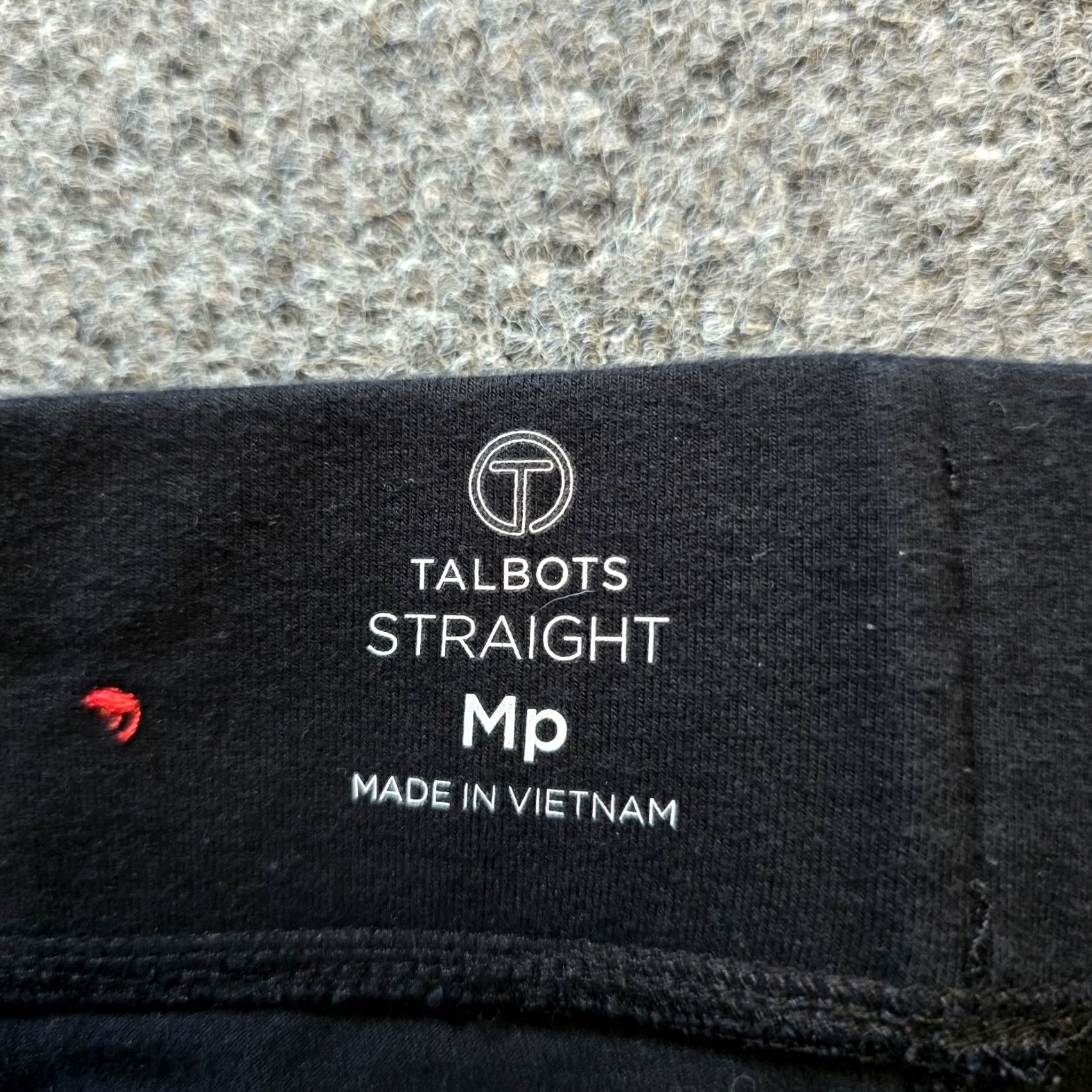 Talbots Talbots Pants Womens Size Medium Petite Black Straight Pockets Capsule Casual Size 32" / US 10 / IT 46 - 3 Thumbnail