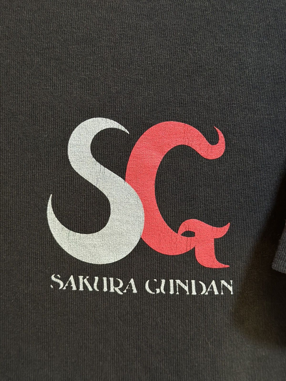 Anime × Japanese Brand × Vintage Vintage Sakura Gundan Faded Tee Size US L / EU 52-54 / 3 - 3 Thumbnail