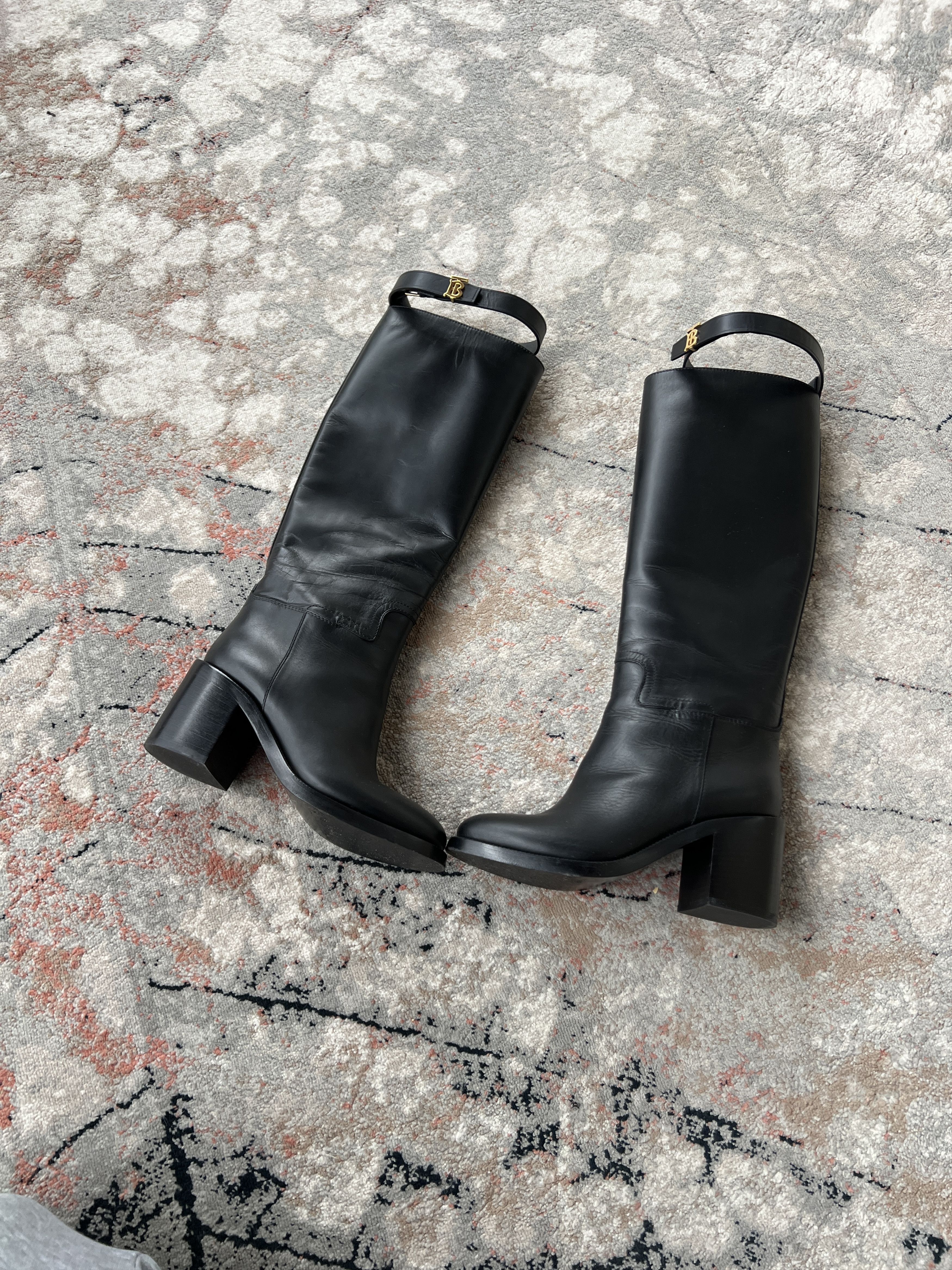 Burberry Burberry Leather Boots Size US 7 / IT 37 - 3 Thumbnail