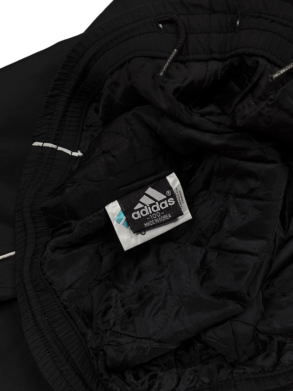 Adidas 90s Adidas 3-Stripes Vintage Track Pants Baggy Fit Size US 43 - 8 Thumbnail